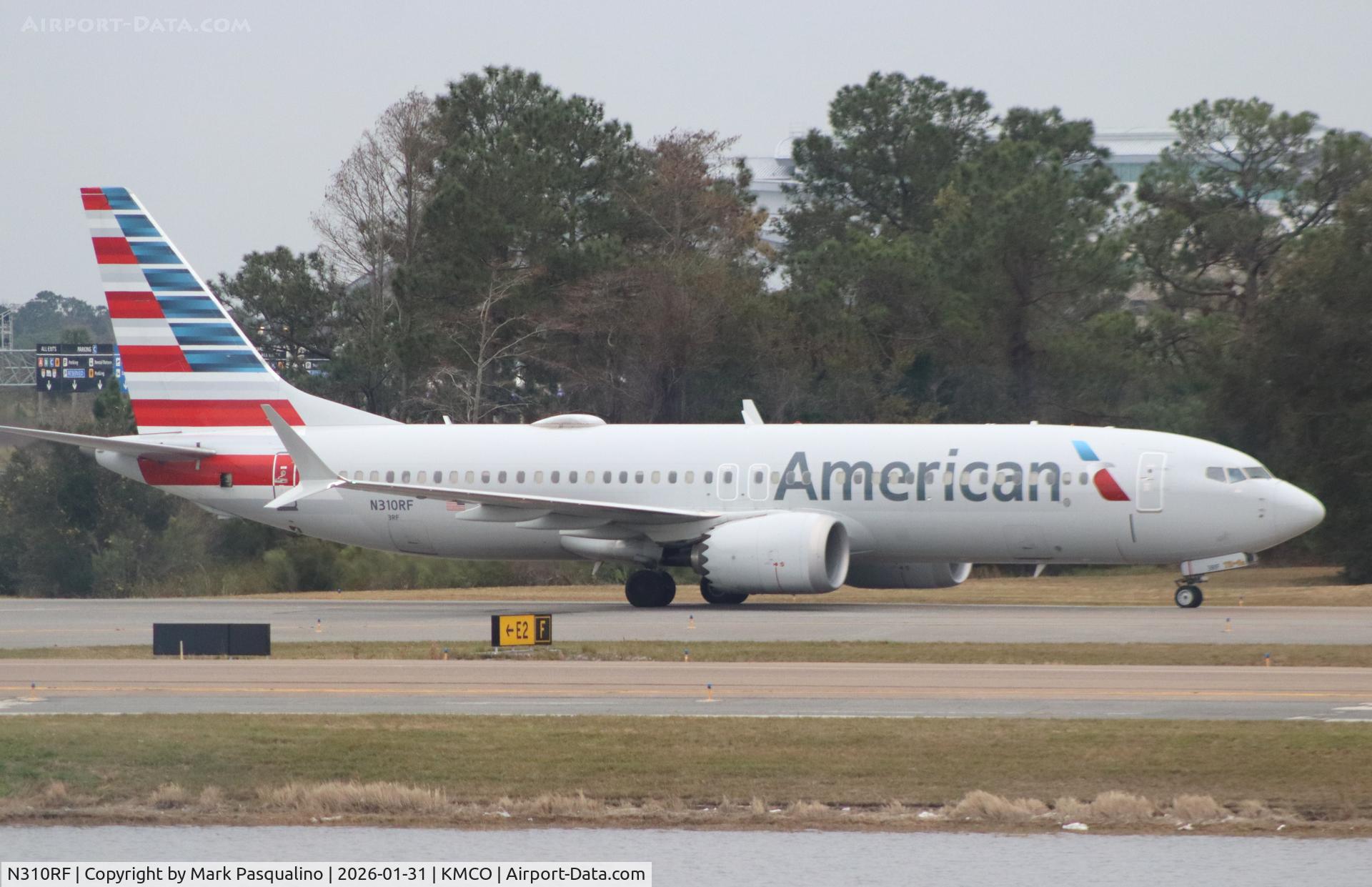 N310RF, 2018 Boeing 737-8 MAX C/N 44451, Boeing 737-8 MAX