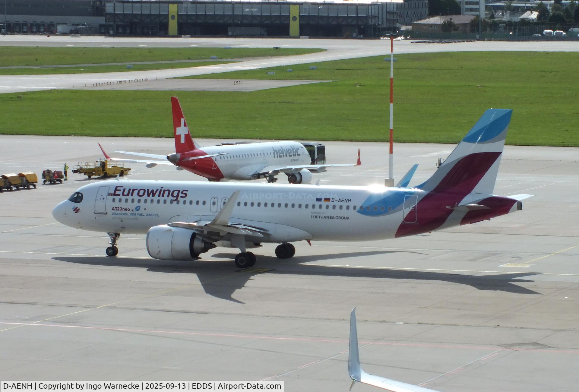 D-AENH, 2022 Airbus A320-251N C/N 11125, Airbus A320-251N NEO of Eurowings at Stuttgart airport