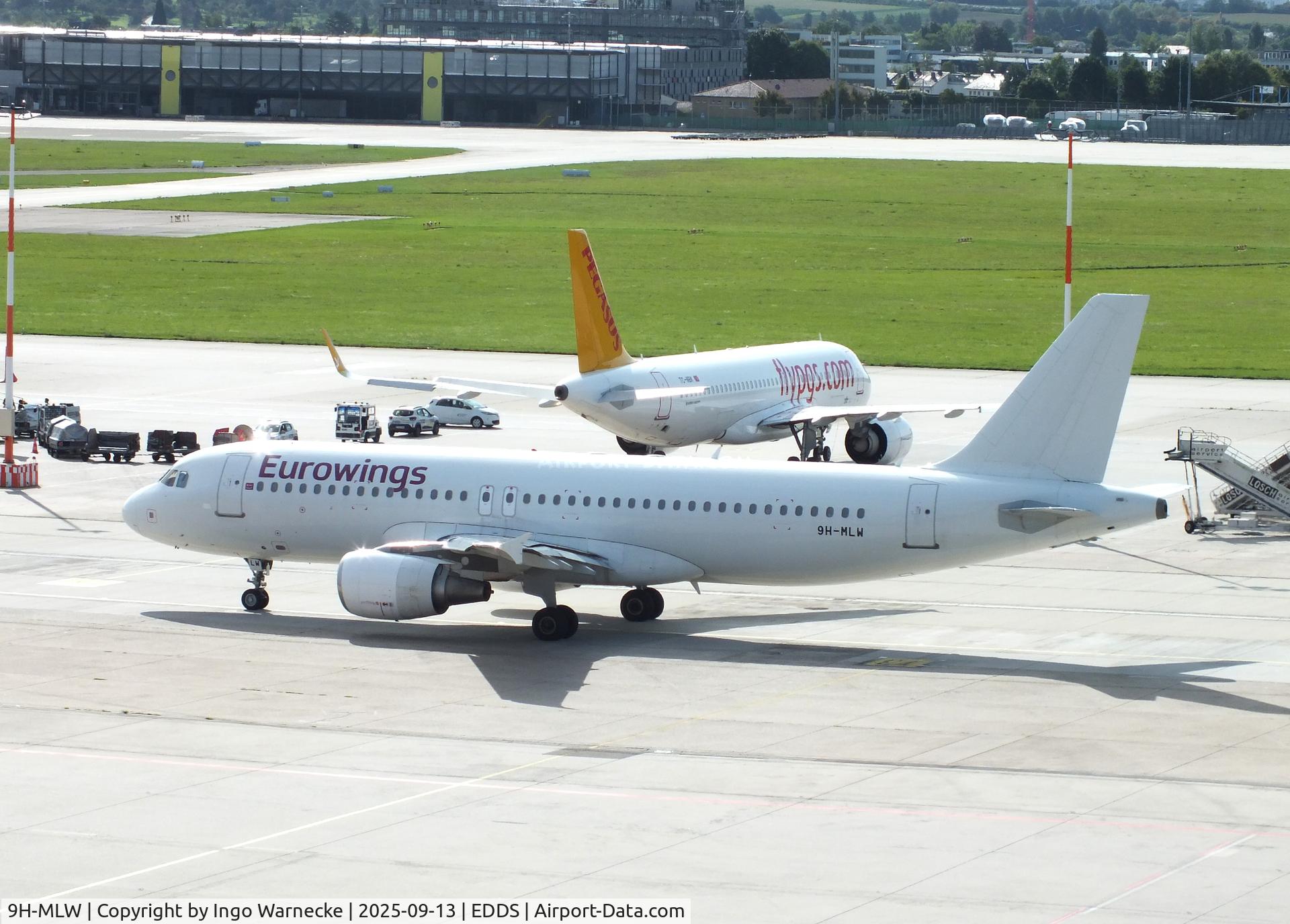 9H-MLW, 2006 Airbus A320-214 C/N 2964, Airbus A320-214 of Eurowings at Stuttgart airport