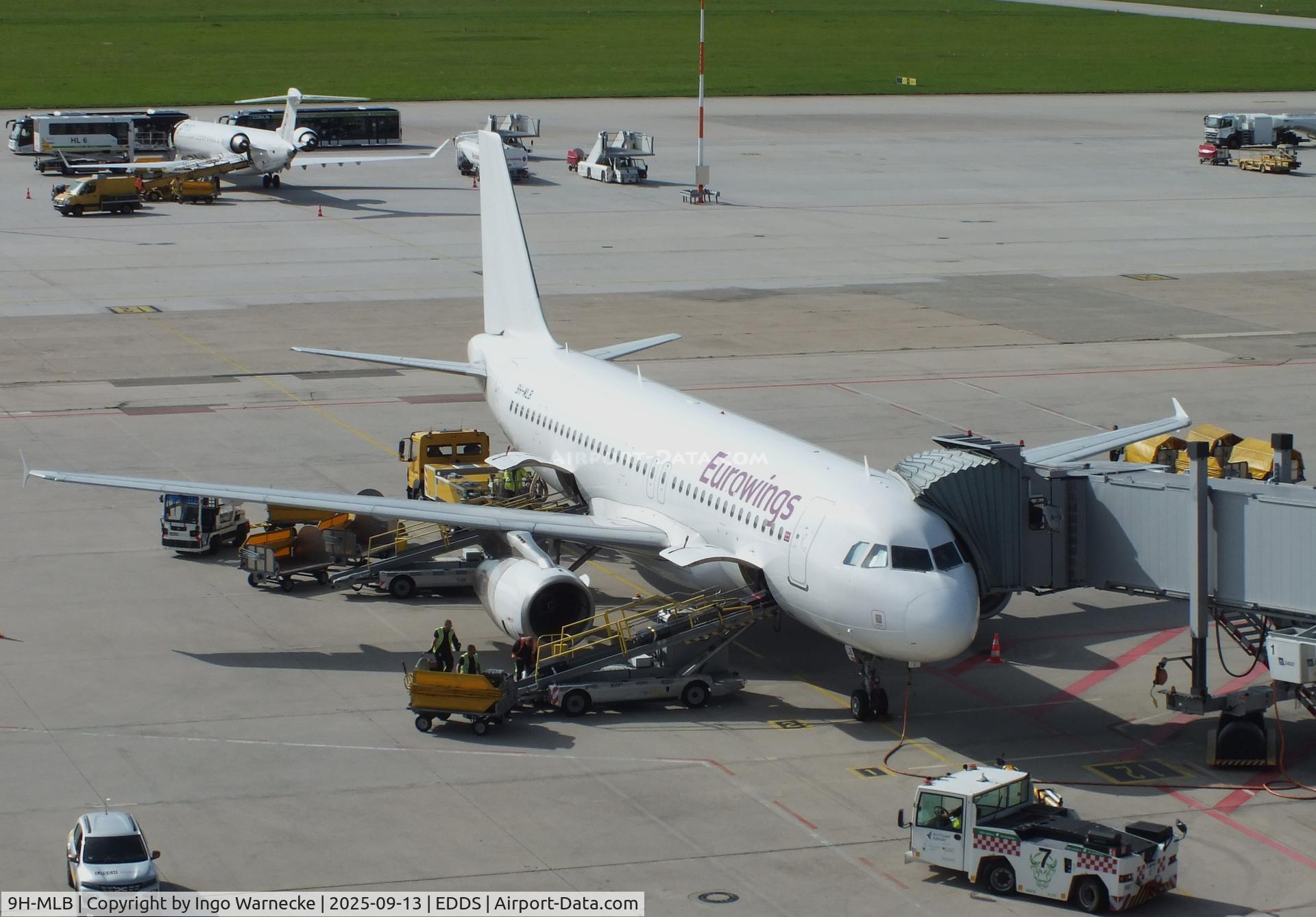 9H-MLB, 2010 Airbus A320-232 C/N 4491, Airbus A320-232 of Eurowings at Stuttgart airport