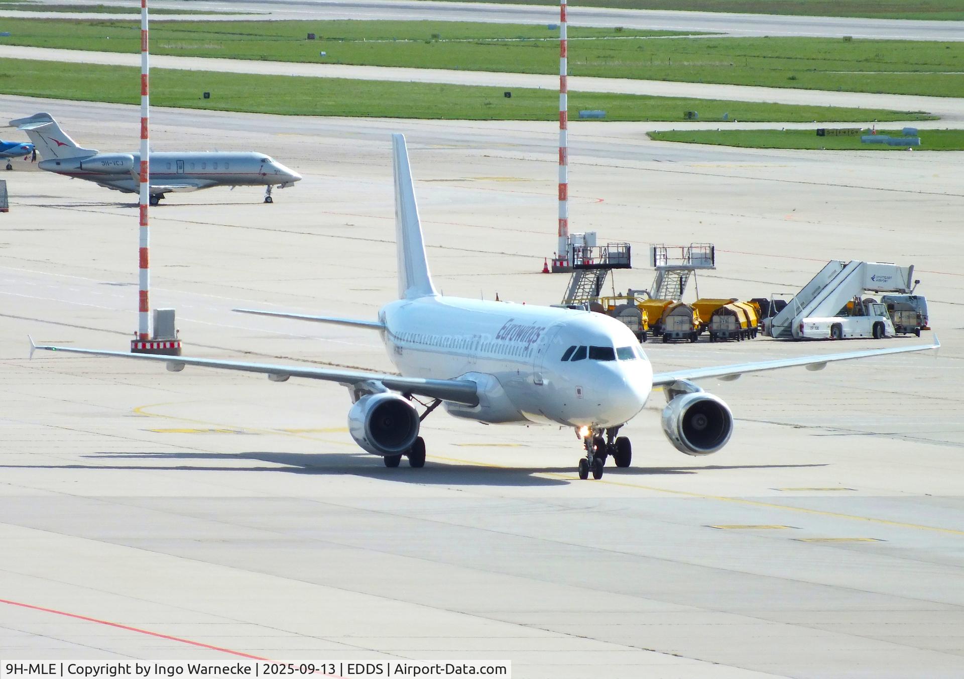 9H-MLE, Airbus A320-214 C/N 4767, Airbus A320-214 of Eurowings (leased from Avion Express) at Stuttgart airport