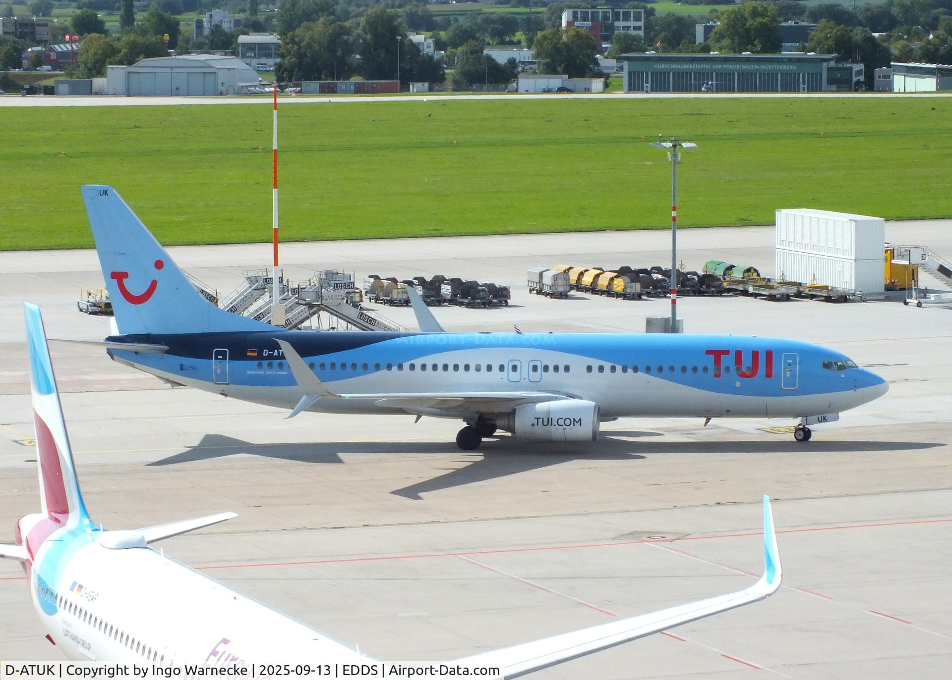 D-ATUK, 2011 Boeing 737-8K5 C/N 39094, Boeing 737-8K5 of TUI fly at Stuttgart airport