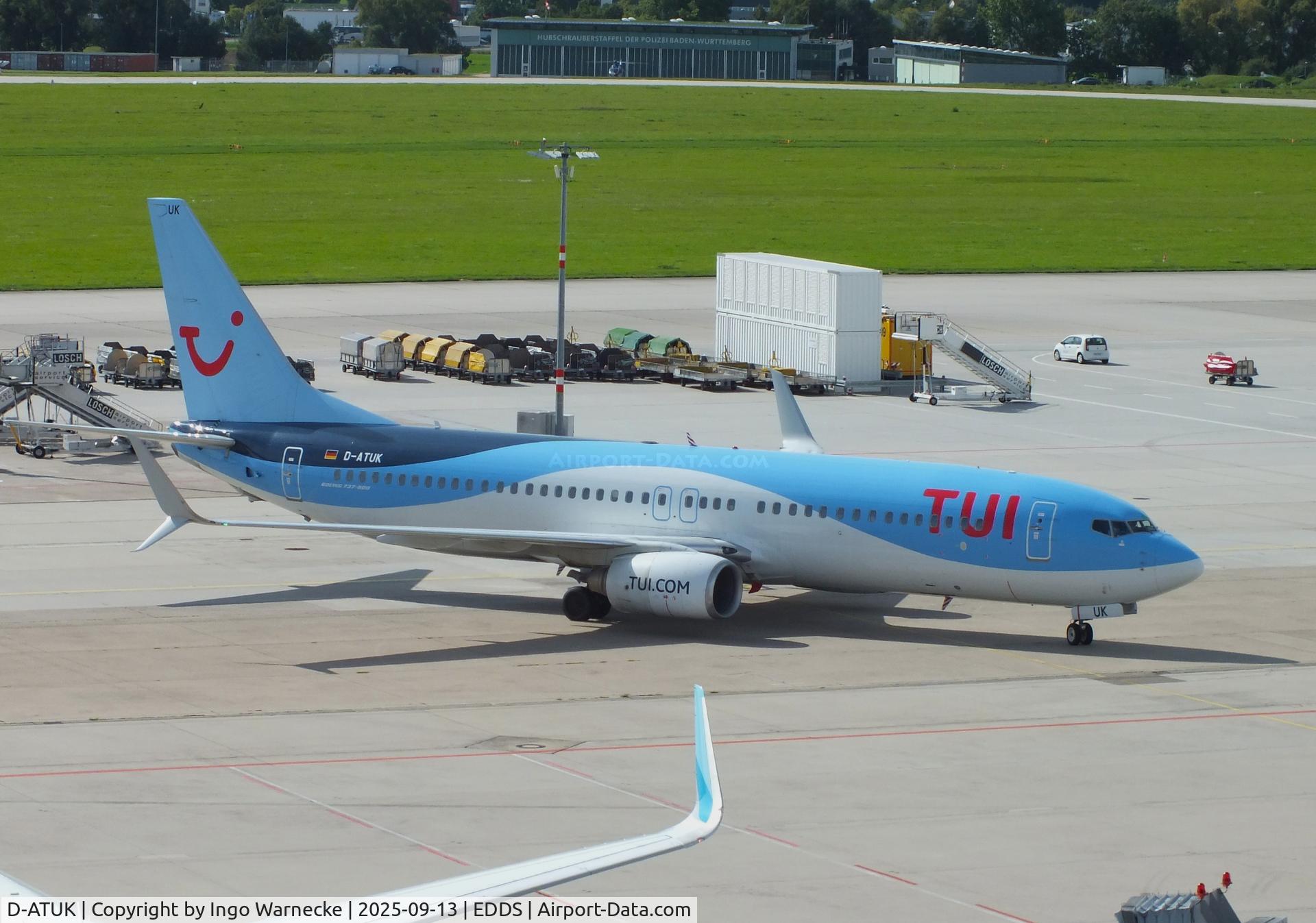 D-ATUK, 2011 Boeing 737-8K5 C/N 39094, Boeing 737-8K5 of TUI fly at Stuttgart airport