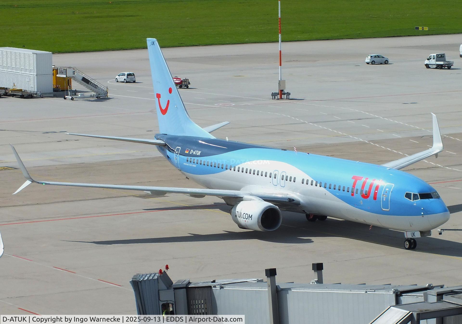 D-ATUK, 2011 Boeing 737-8K5 C/N 39094, Boeing 737-8K5 of TUI fly at Stuttgart airport