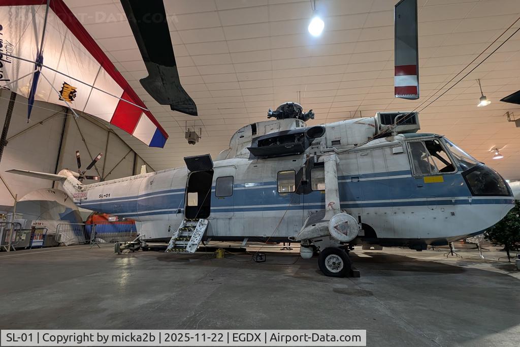 SL-01, 1975 Westland WS-61 Commando Mk2C C/N WA829, Ex Sierra Leone Armed Force donated in 2006 by Qatar Air Force