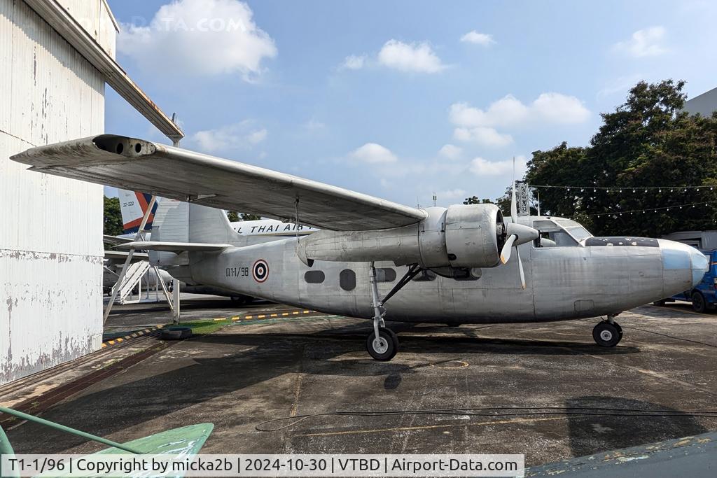 T1-1/96, Percival P-50 Prince 3A C/N P.50/41, Preserved