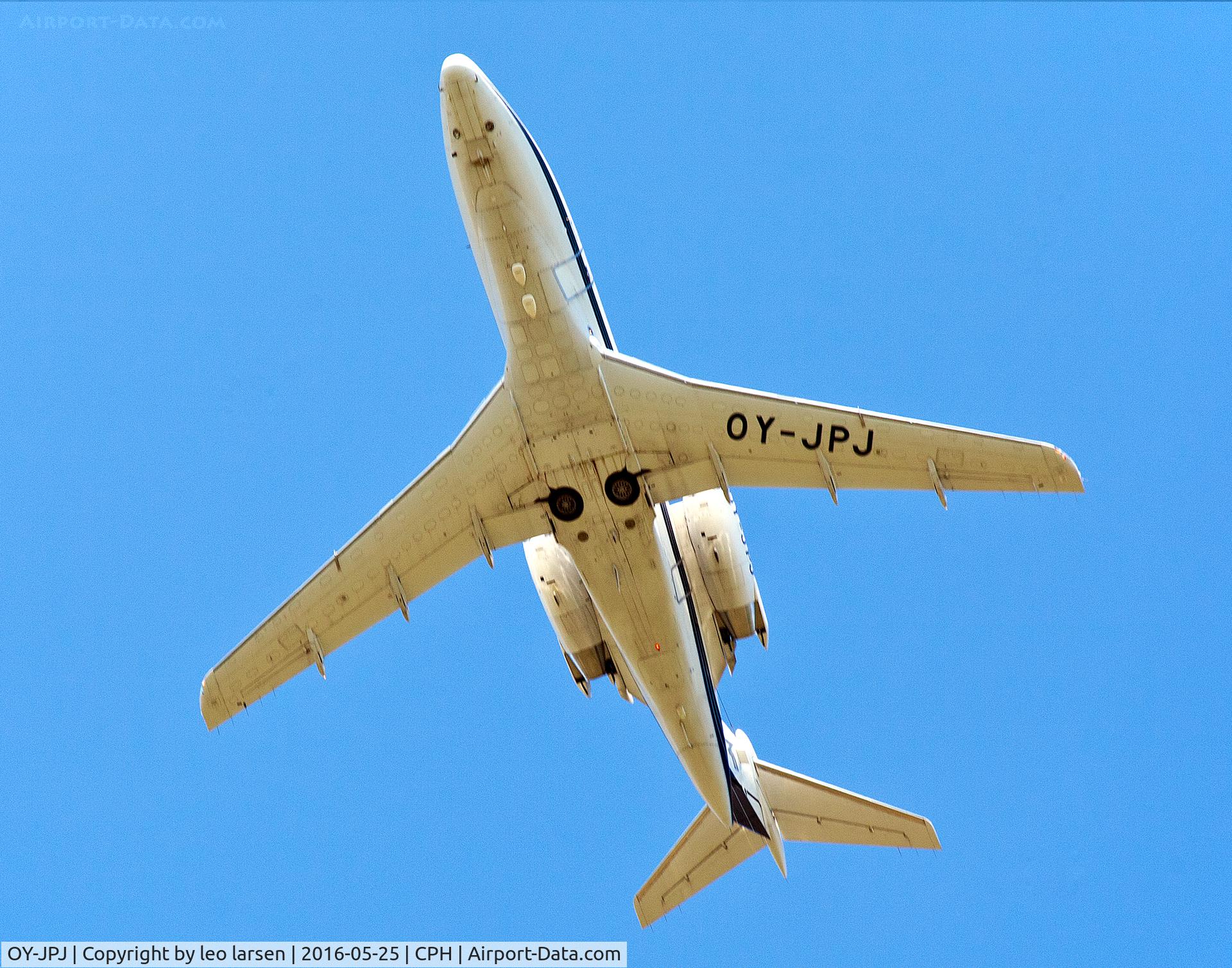 OY-JPJ, 1981 Cessna 650 Citation III C/N 650-0060, Copenhagen 25.5.2016