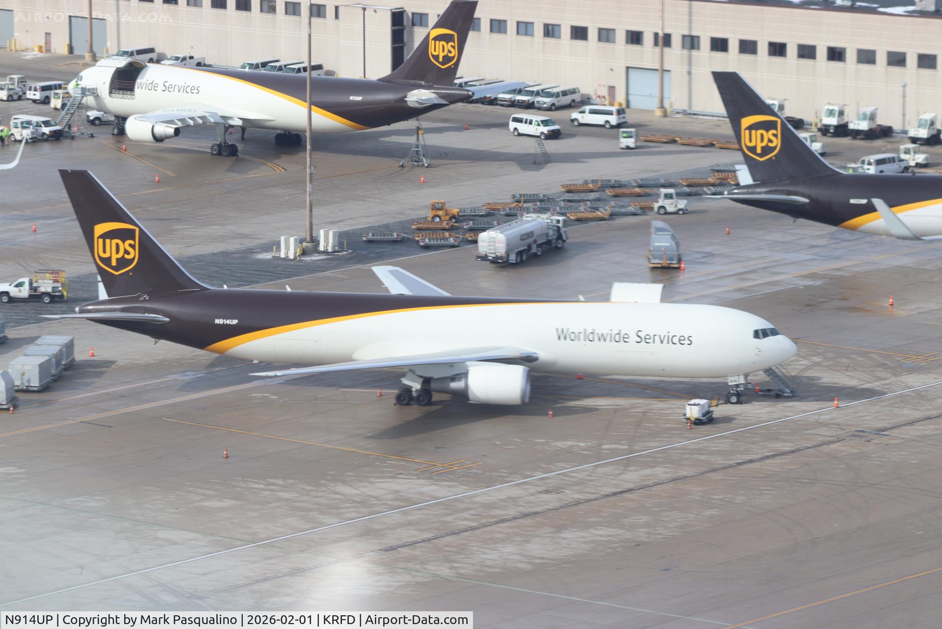 N914UP, 2025 Boeing 767-300F C/N 67983, Boeing 767-300F