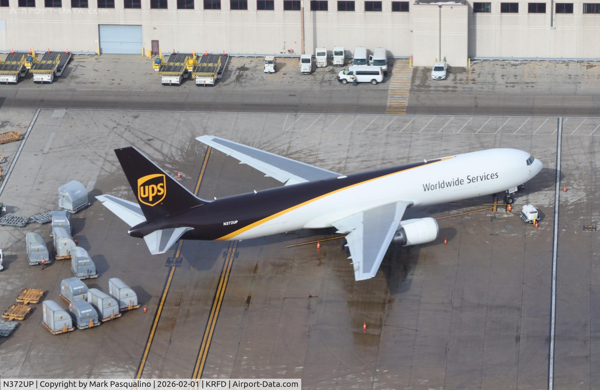 N372UP, 2020 Boeing 767-34AF/ER C/N 65908, Boeing 767-34AF/ER