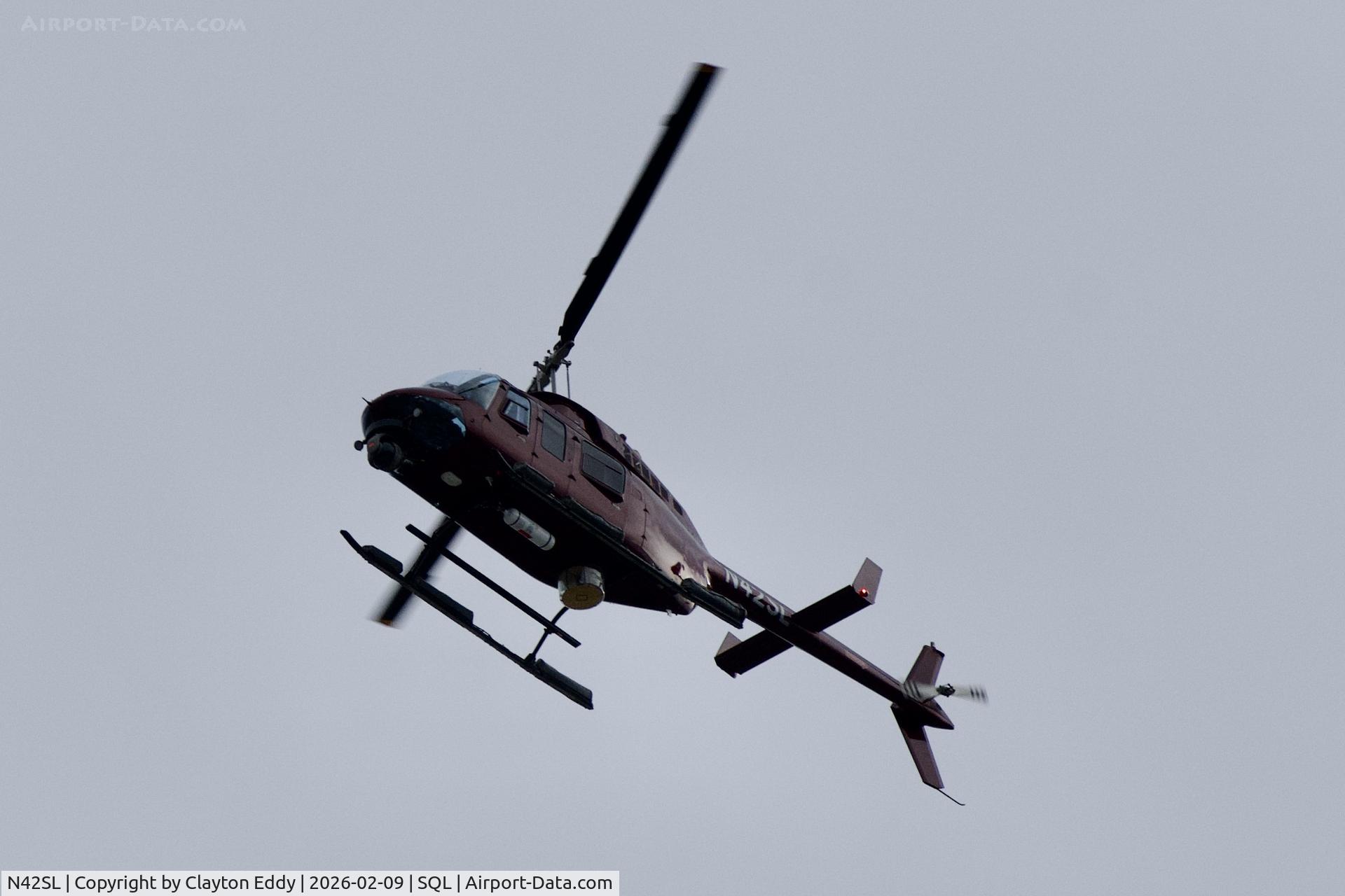N42SL, Bell 206L-4 LongRanger IV LongRanger C/N 52377, San Carlos airport in California 2026