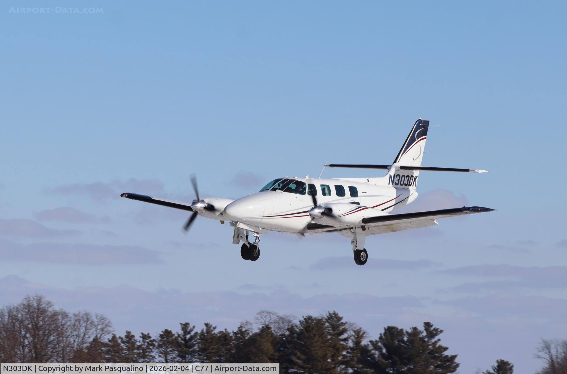 N303DK, 1982 Cessna T303 Crusader C/N T303-00068, Cessna T303