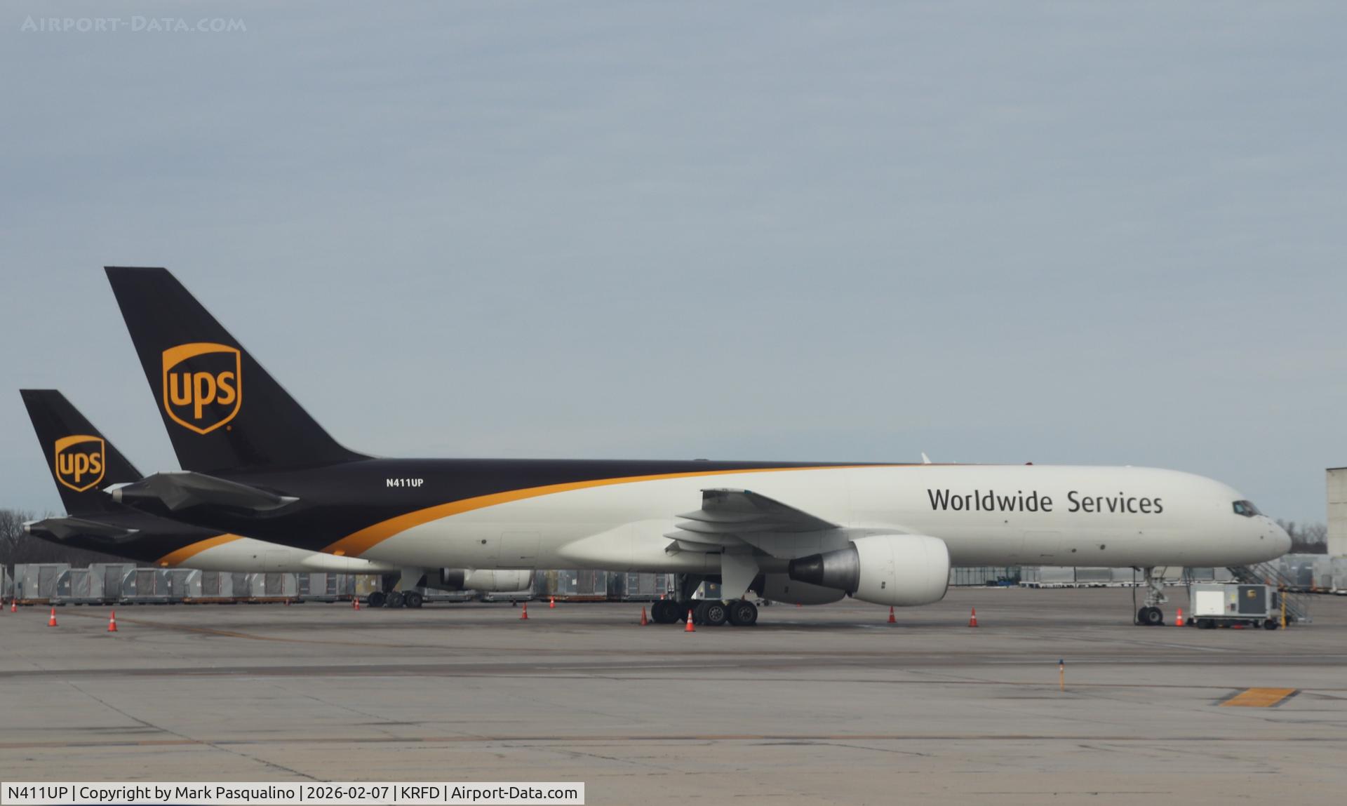 N411UP, 1988 Boeing 757-24APF C/N 23851, Boeing 757-24APF