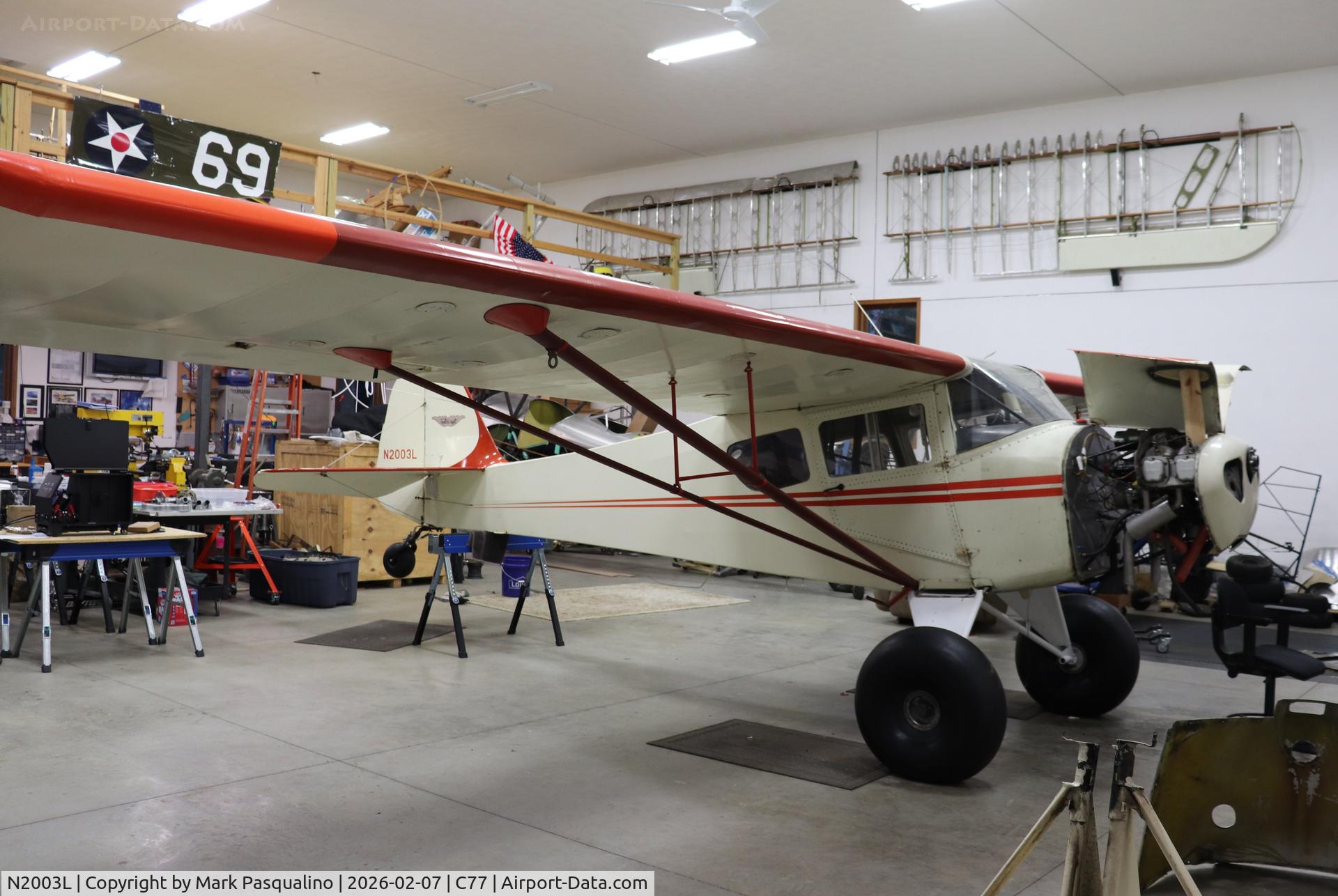 N2003L, 1979 Taylorcraft F-19 Sportsman C/N F-151, Taylorcraft F-19