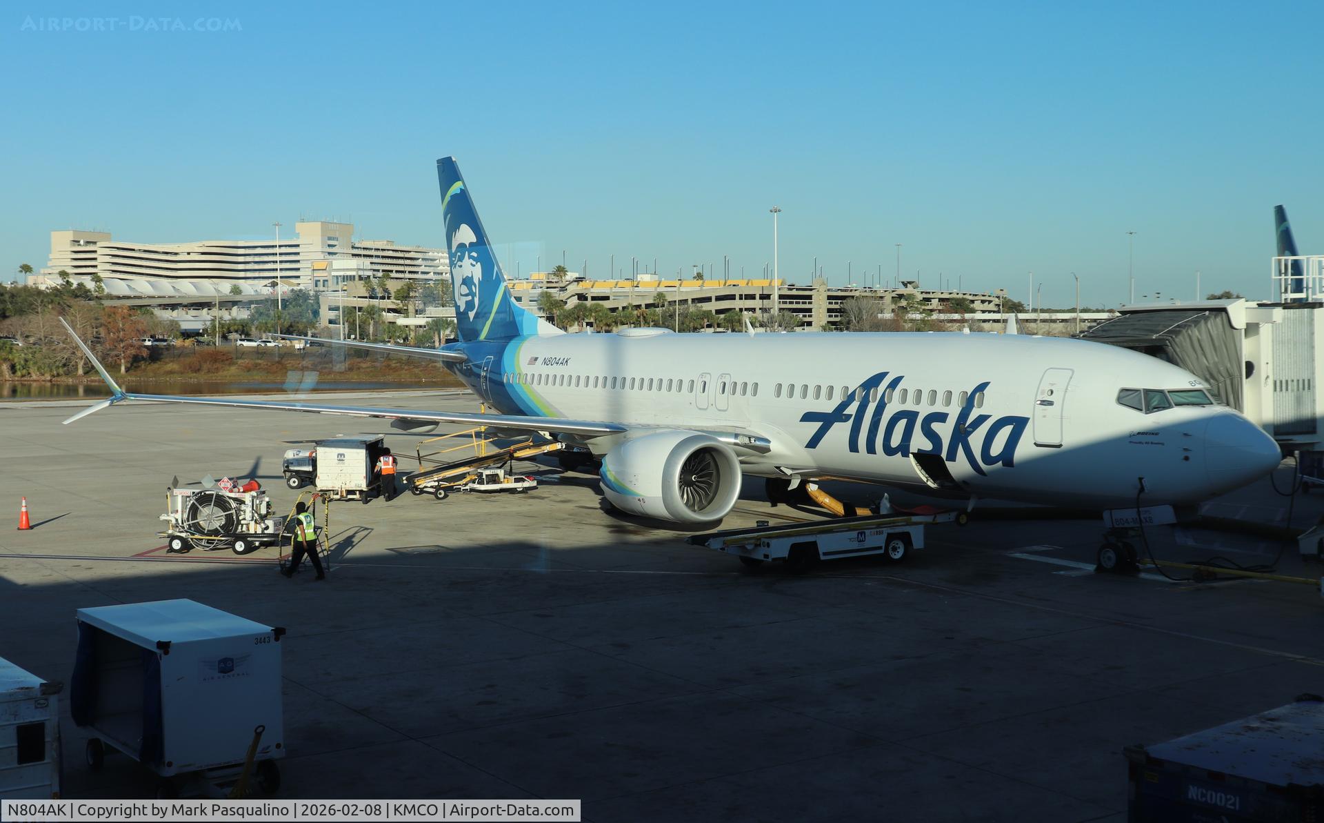 N804AK, 2024 Boeing 737-8 MAX C/N 67804, Boeing 737-8 MAX