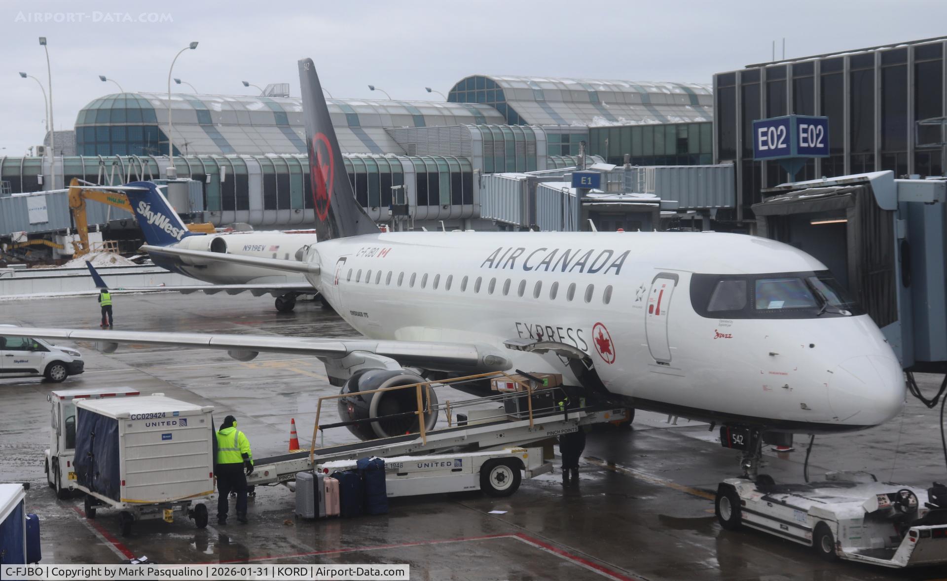 C-FJBO, 2009 Embraer 175SU (ERJ-170-200SU) C/N 17000277, ERJ-170-200SU