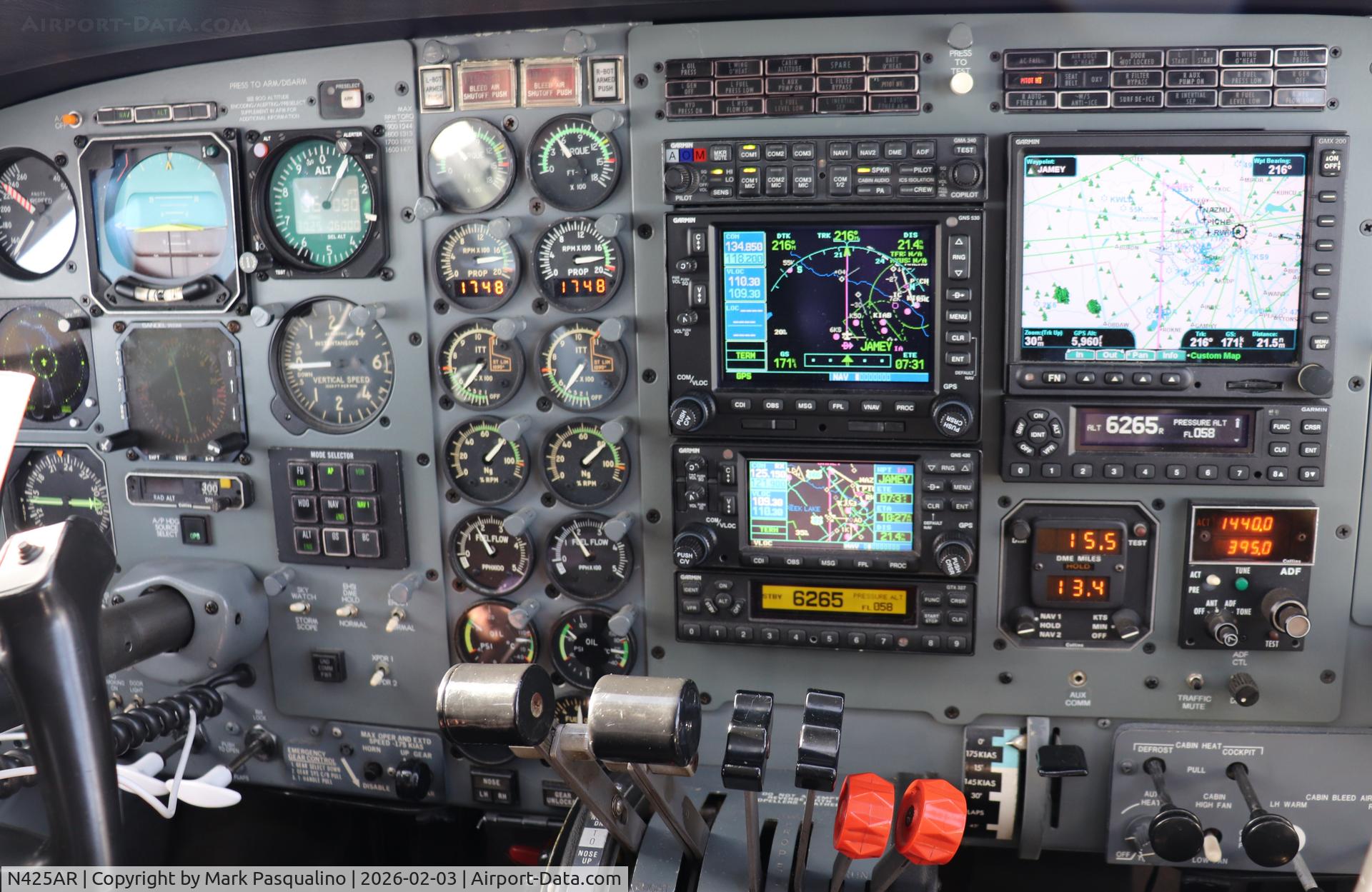 N425AR, 1981 Cessna 425 Conquest I C/N 425-0065, Cessna 425 Conquest I