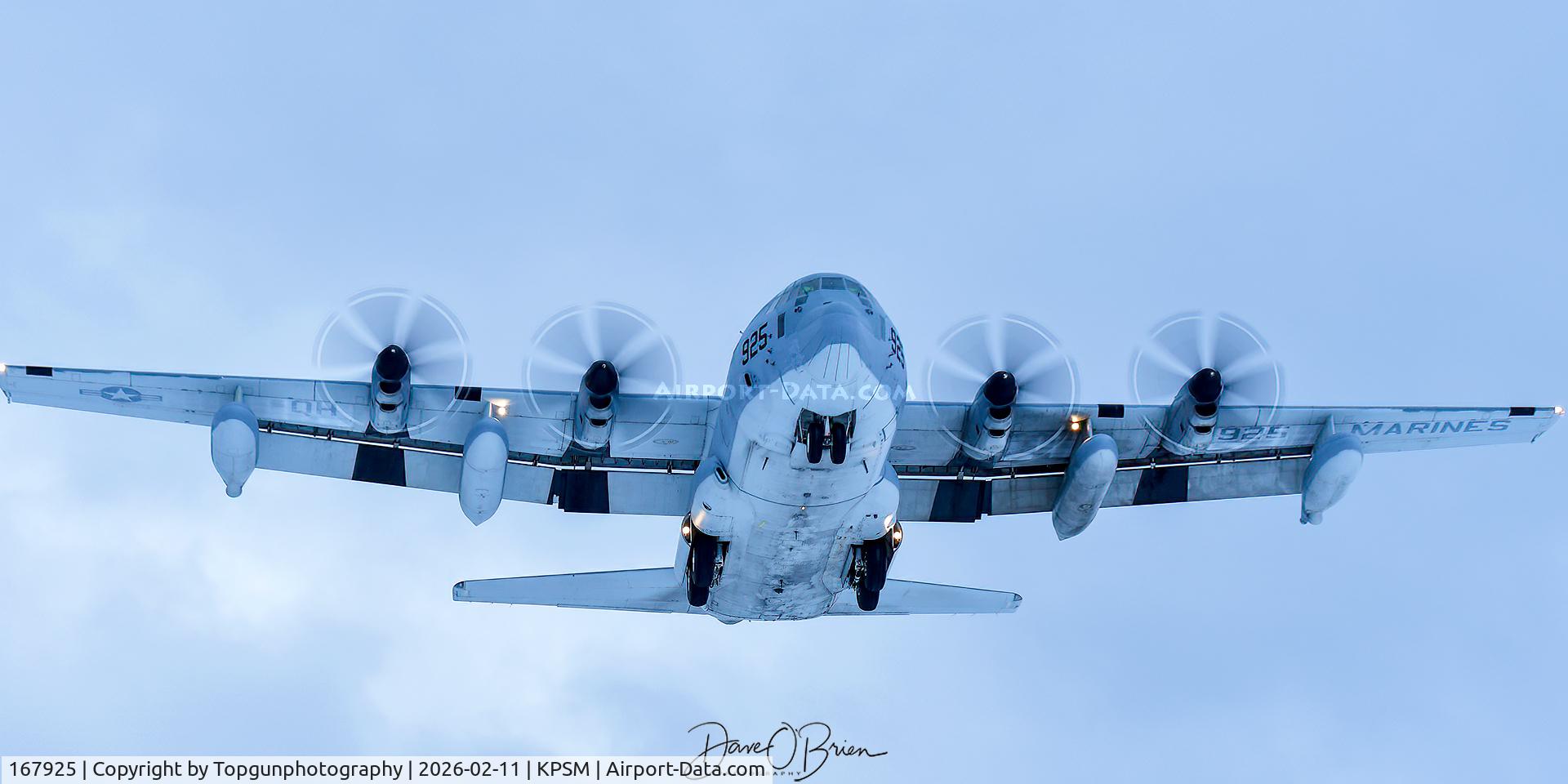167925, Lockheed KC-130J Hercules C/N 382-5592, VMGR-234	NAS JRB Fort Worth, TX