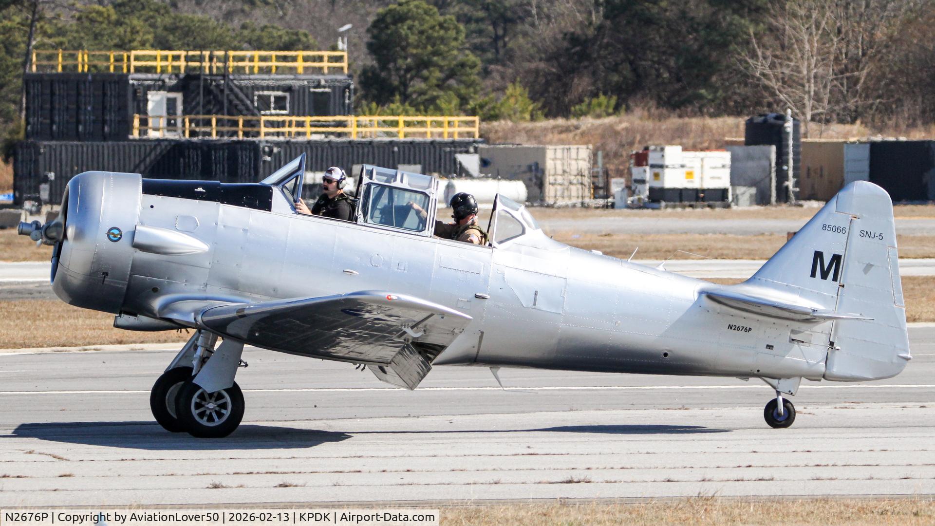 N2676P, North American SNJ-5 Texan C/N 85066, SNJ-5