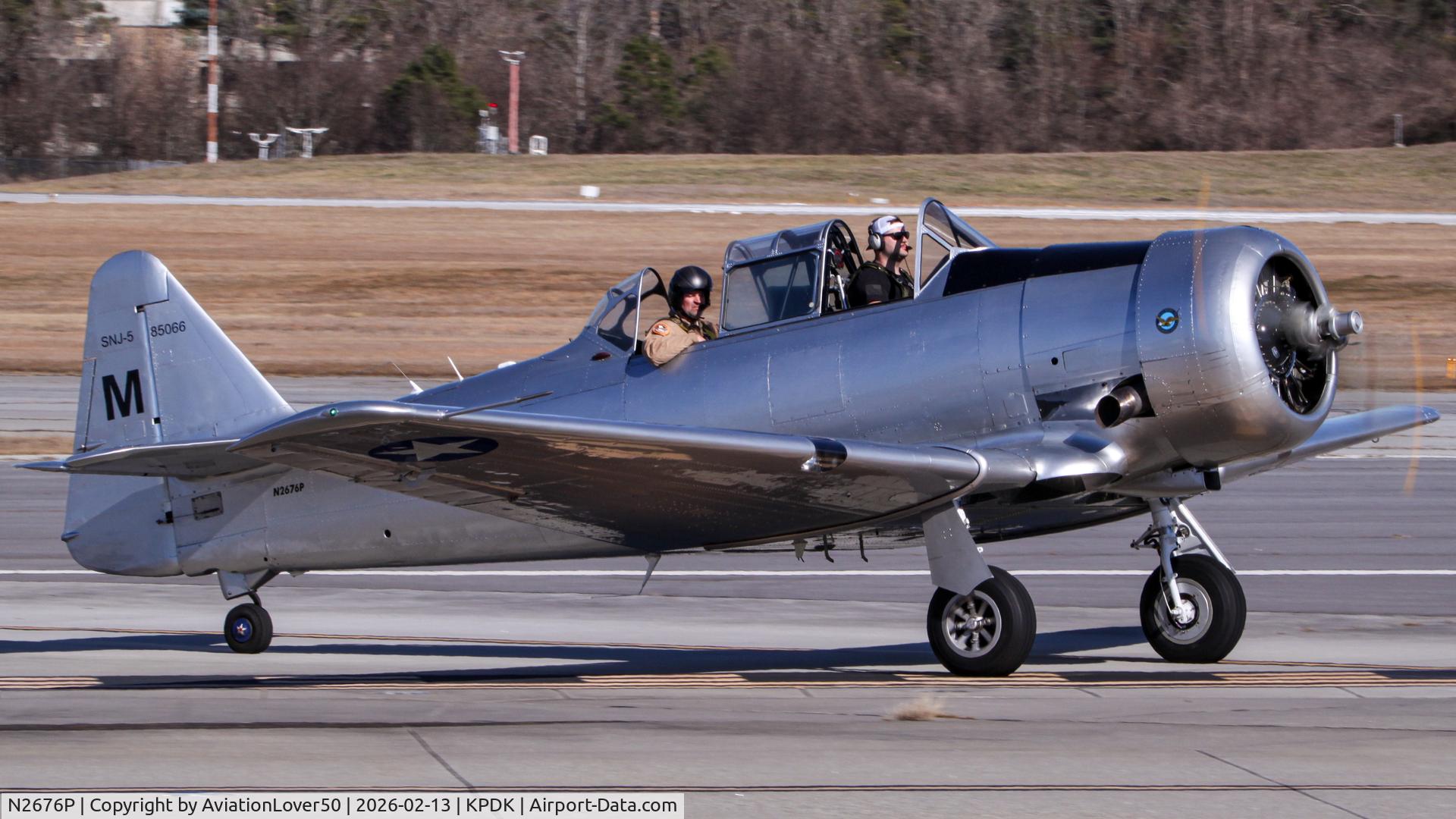 N2676P, North American SNJ-5 Texan C/N 85066, SNJ-5