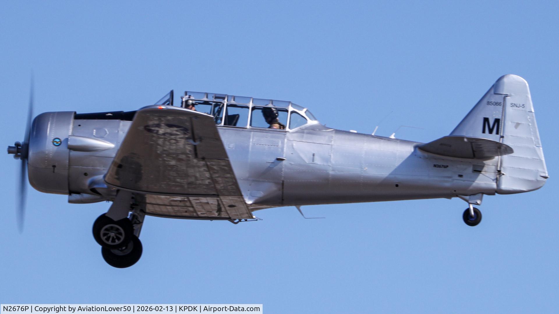 N2676P, North American SNJ-5 Texan C/N 85066, SNJ-5