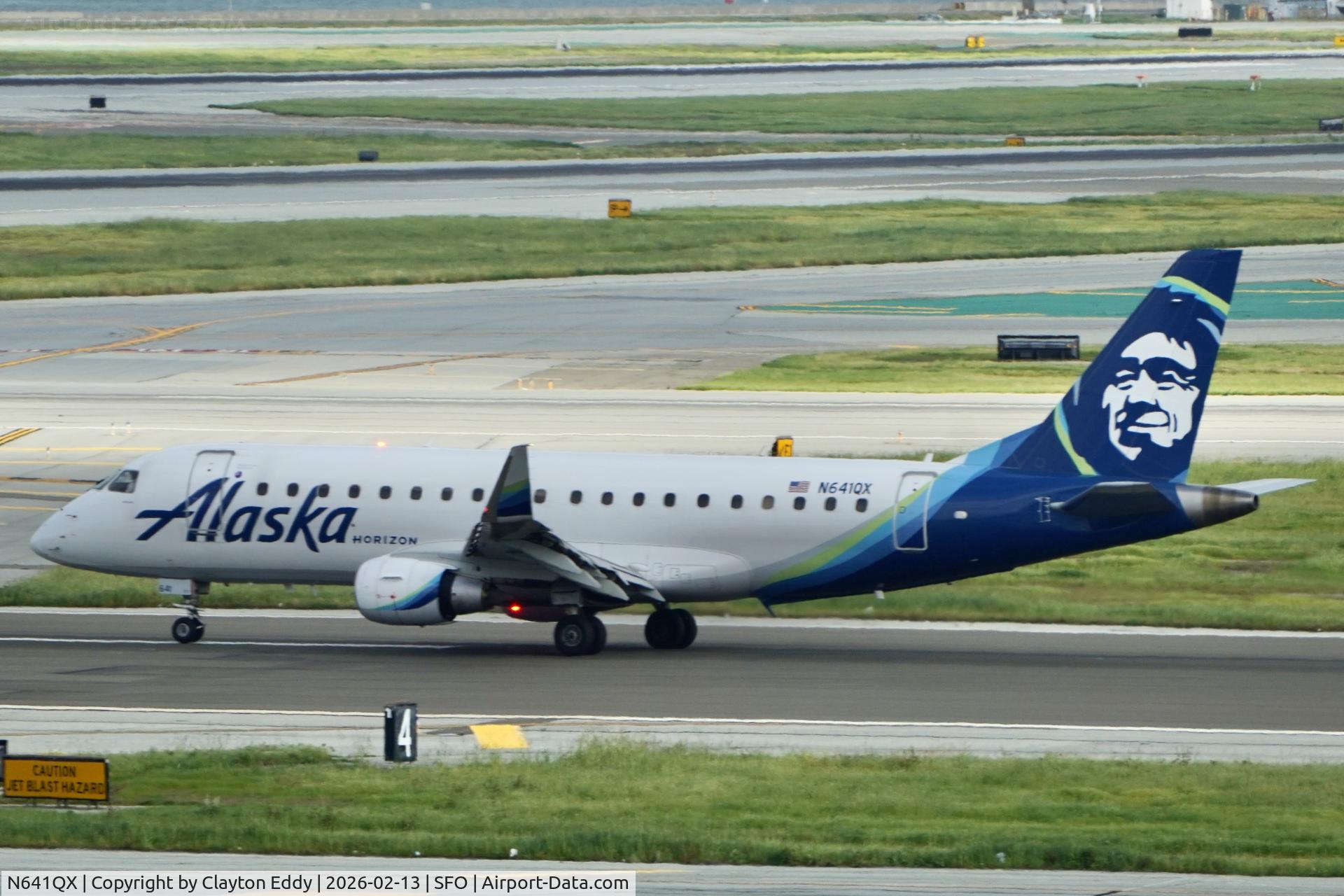 N641QX, 2018 Embraer ERJ-175 (ERJ-170-200LR) C/N 17000761, SFO 2026