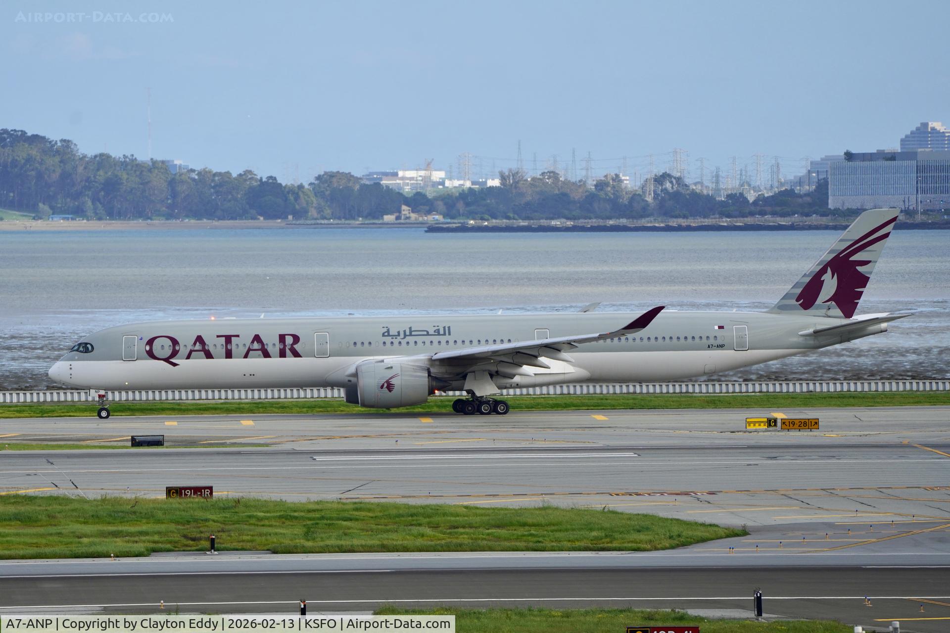 A7-ANP, 2020 Airbus A350-1041 C/N 372, SFO 2026