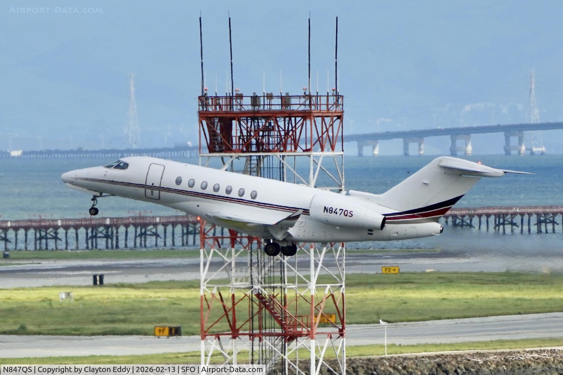 N847QS, 2023 Textron Aviation Inc (Cessna) 700 Citation Longitude C/N 700-0096, SFO 2026