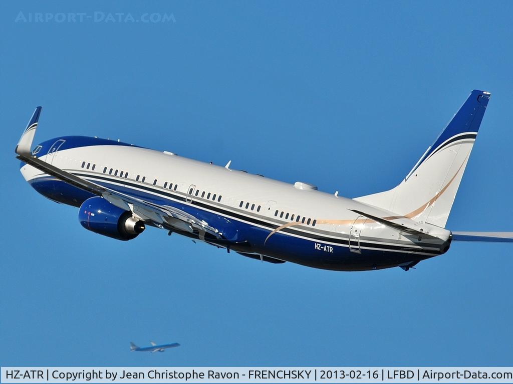 HZ-ATR, 2010 Boeing 737-9FG C/N 39317, Al-Atheer Aviation take off runway 23