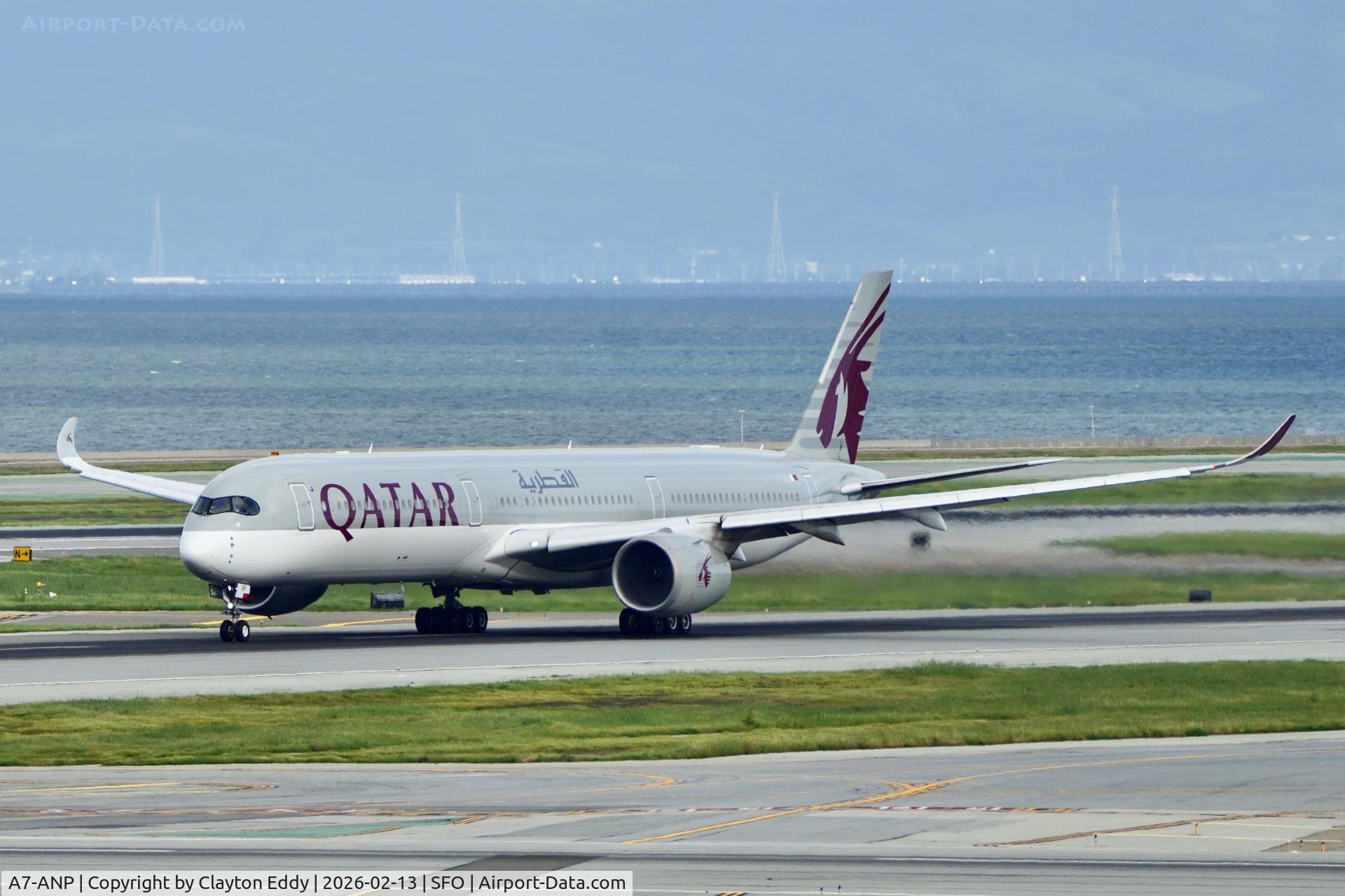 A7-ANP, 2020 Airbus A350-1041 C/N 372, SFO 2026