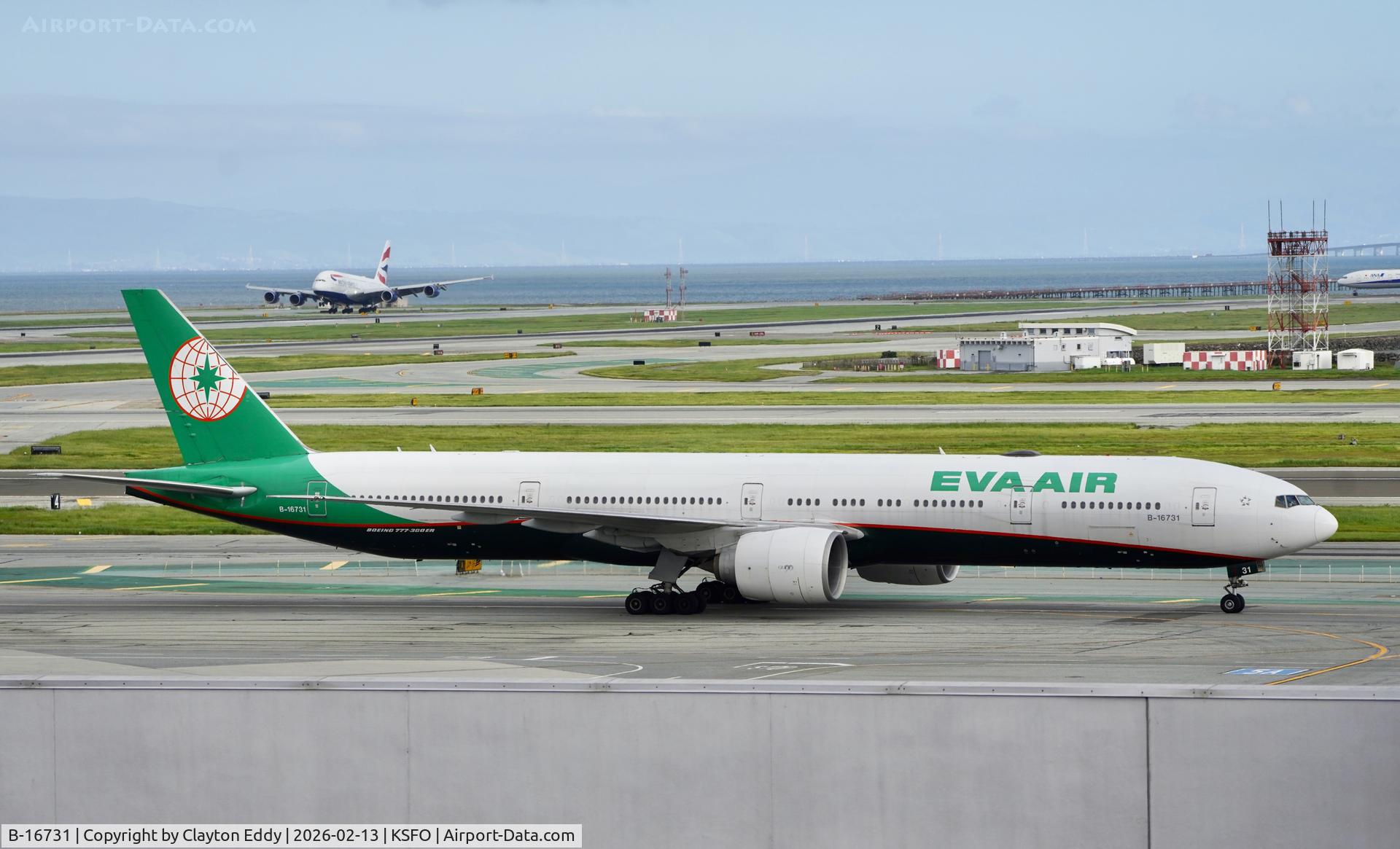 B-16731, 2016 Boeing 777-36N(ER) C/N 41824, SFO 2026