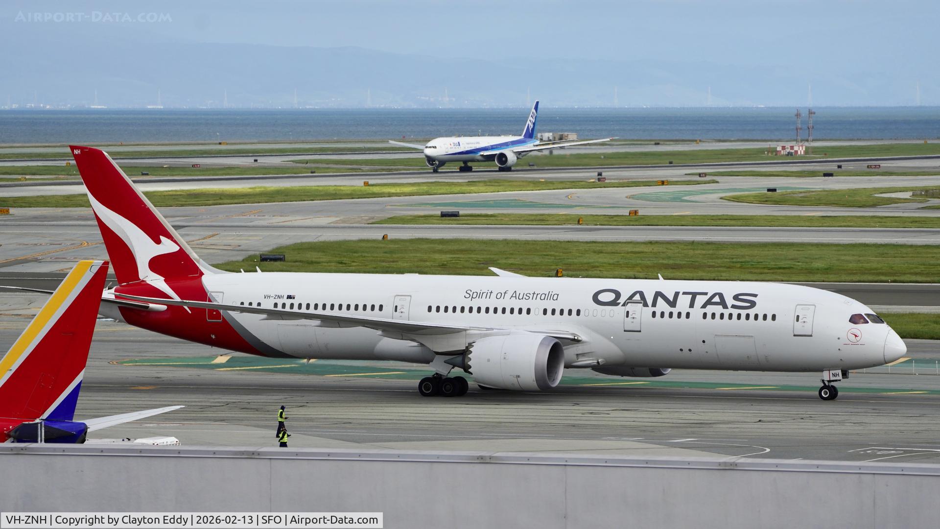 VH-ZNH, 2018 Boeing 787-9 Dreamliner C/N 36241, SFO 2026