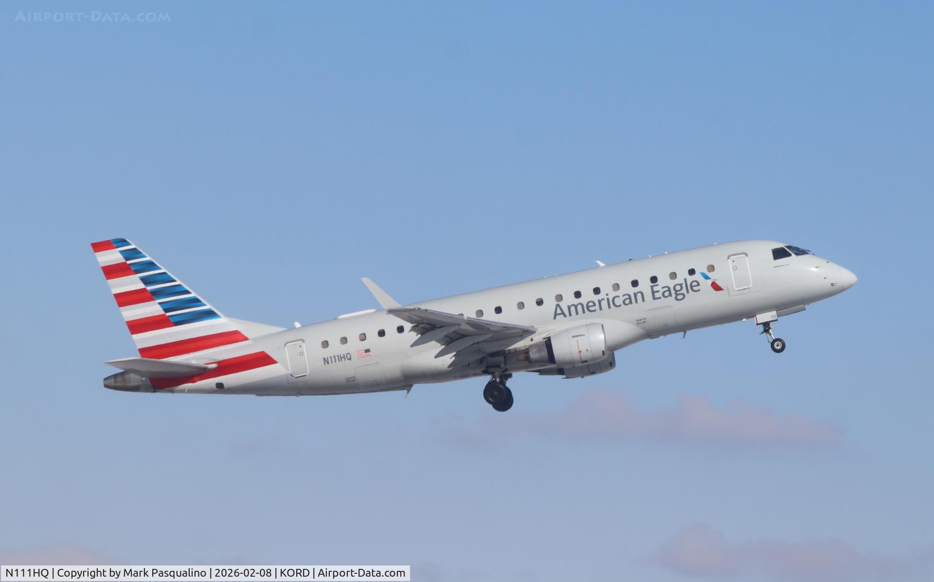 N111HQ, 2007 Embraer 175LR (ERJ-170-200LR) C/N 17000173, ERJ-170-200LR