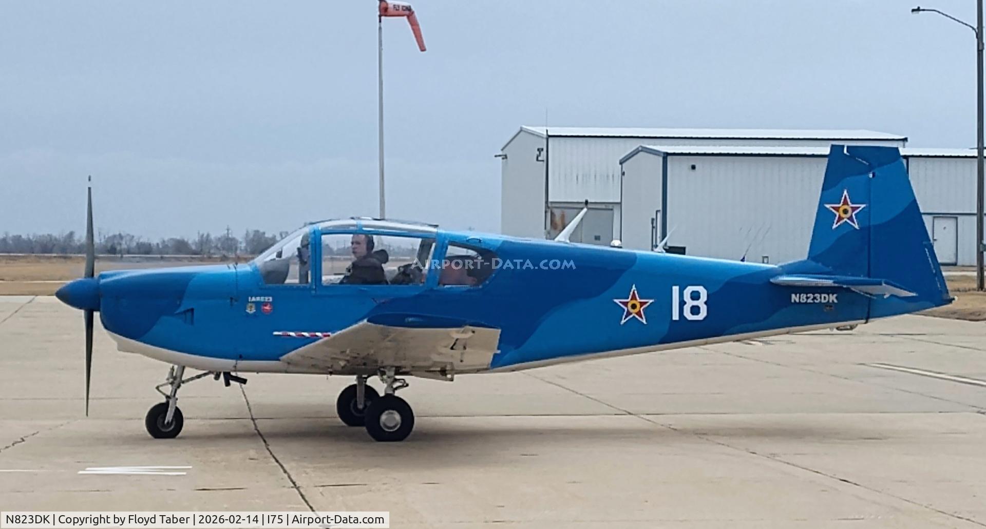 N823DK, 1975 IAR IAR-823 C/N 17, LEAVING FOR DENVER