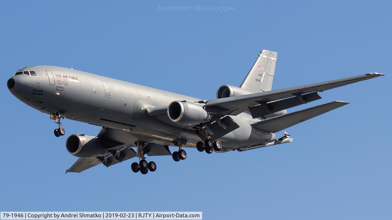 79-1946, 1979 McDonnell Douglas KC-10A Extender C/N 48206, Routine visit.