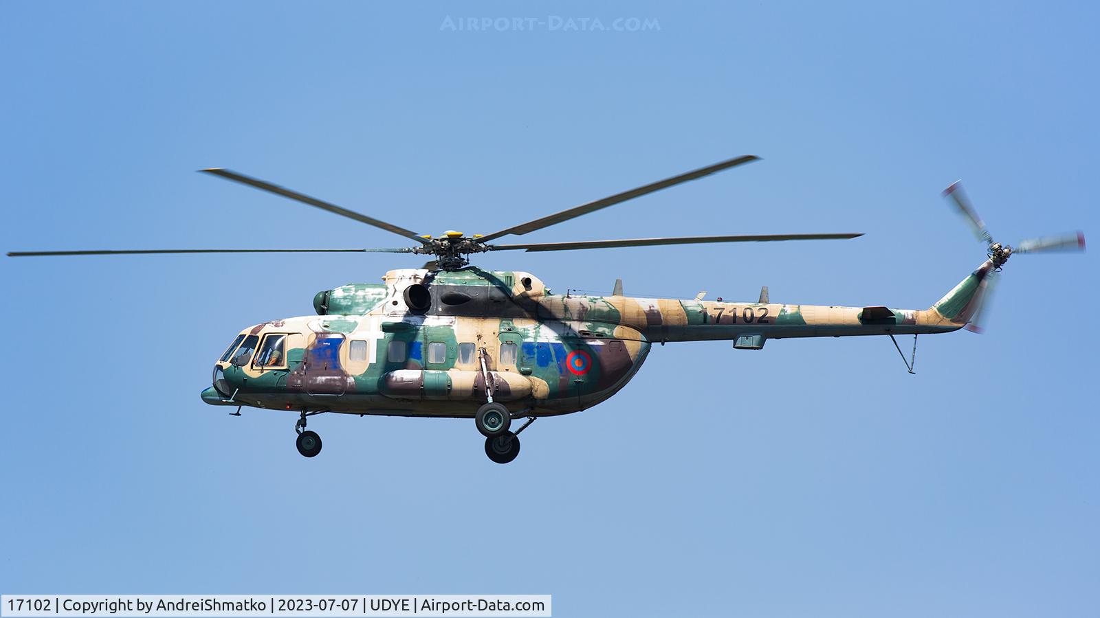 17102, Mil Mi-171 C/N not found, Training flight.