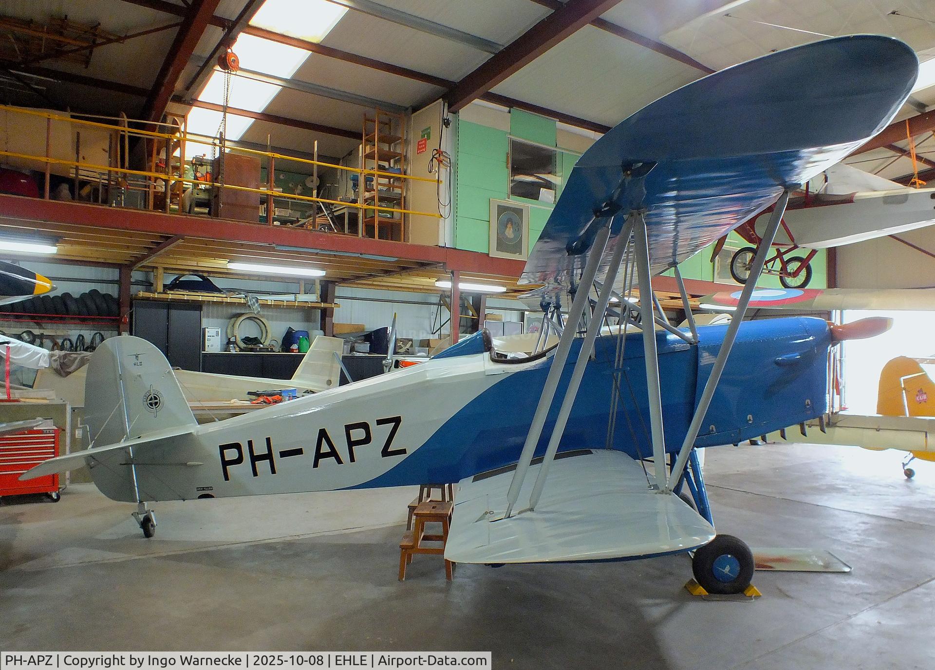 PH-APZ, 1955 Lambach HL.II Replica C/N 20002, Lambach HL.II replica at the Stichting Vroege Vogels / Early Birds Foundation at Lelystad airport