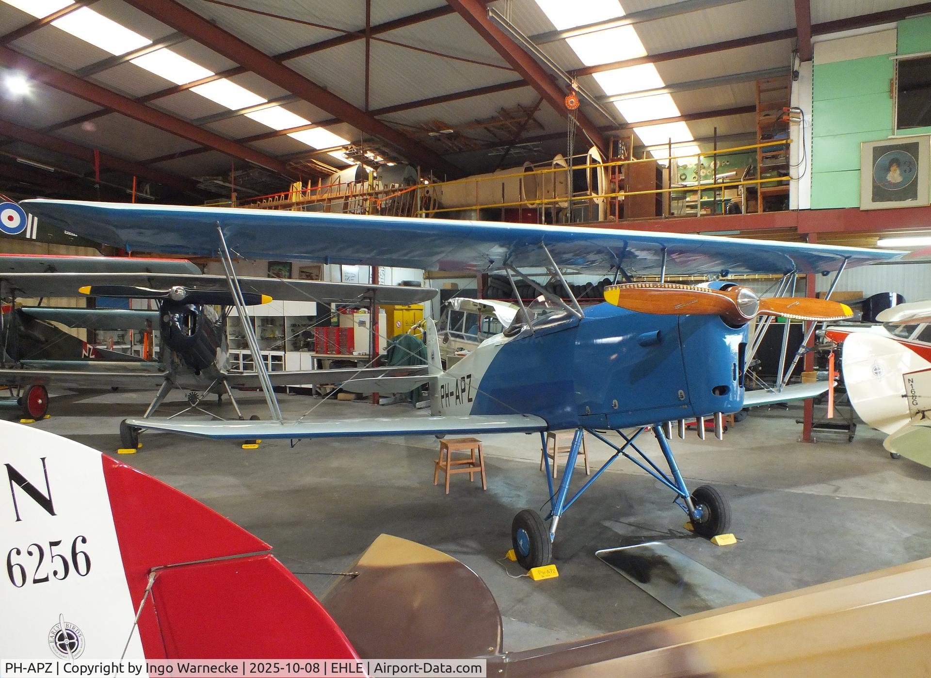 PH-APZ, 1955 Lambach HL.II Replica C/N 20002, Lambach HL.II replica at the Stichting Vroege Vogels / Early Birds Foundation at Lelystad airport