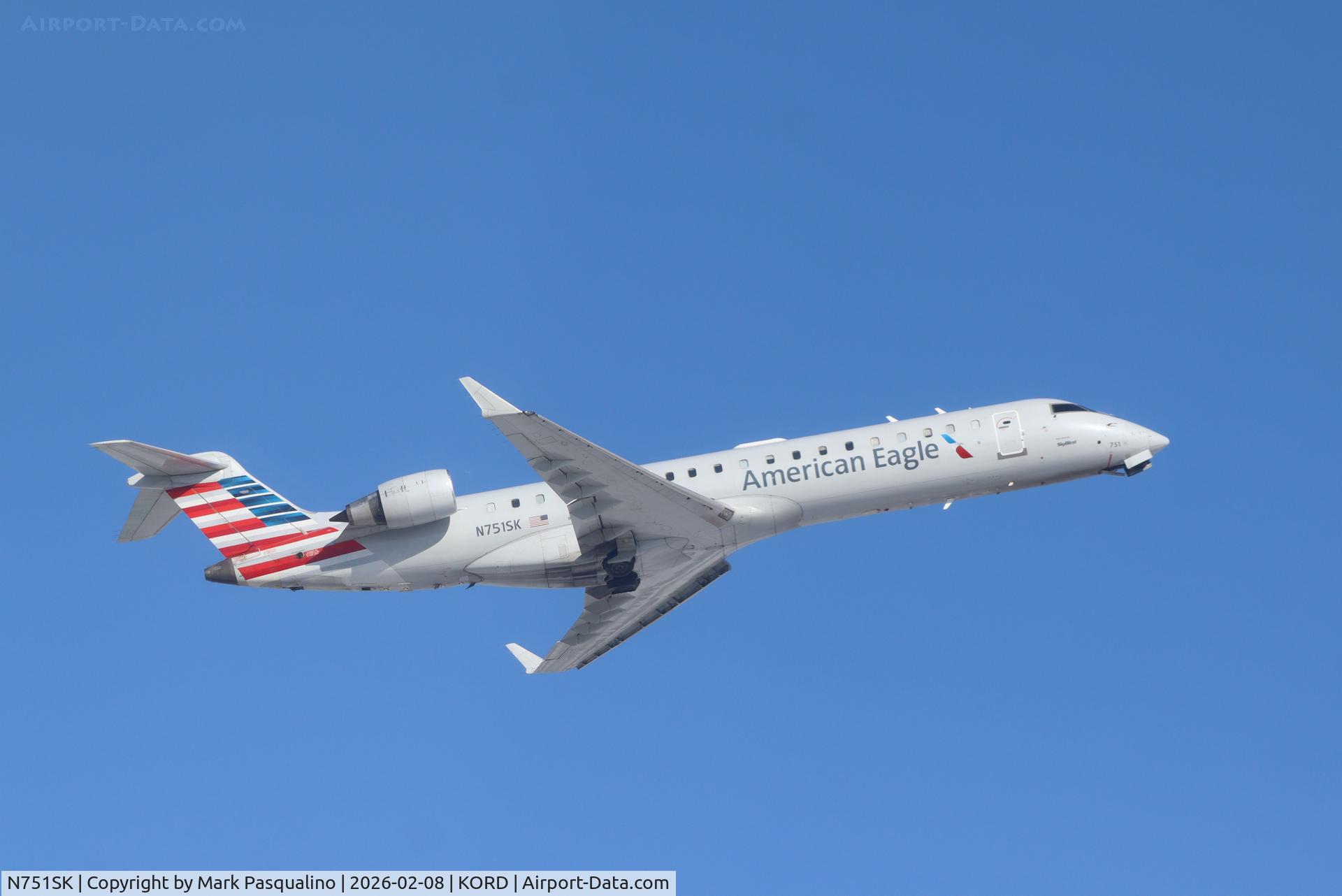 N751SK, 2005 Bombardier CRJ-701ER (CL-600-2C10) Regional Jet C/N 10208, CL-600-2C10