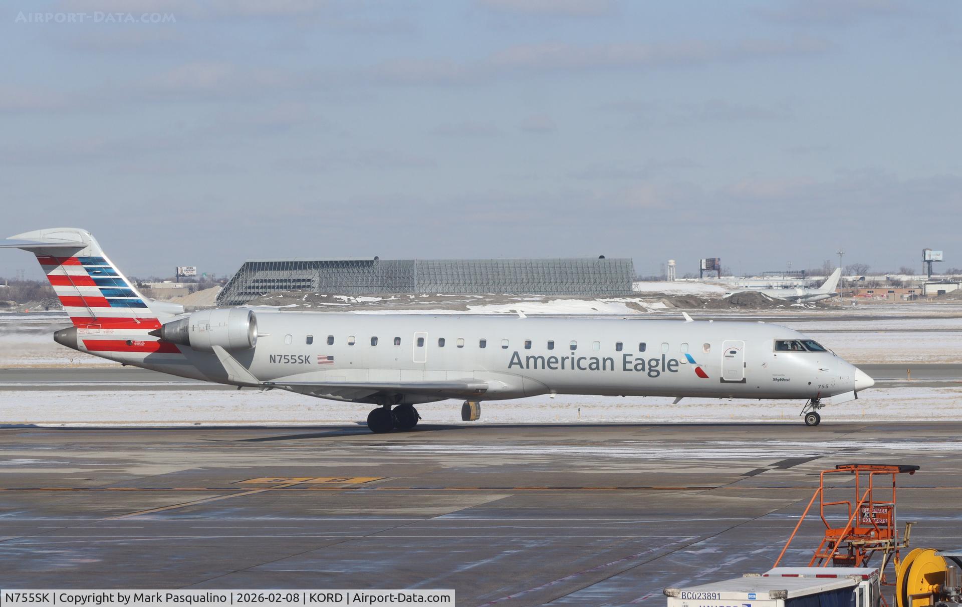 N755SK, 2005 Bombardier CRJ-700 (CL-600-2C10) Regional Jet C/N 10220, CRJ-600-2C10
