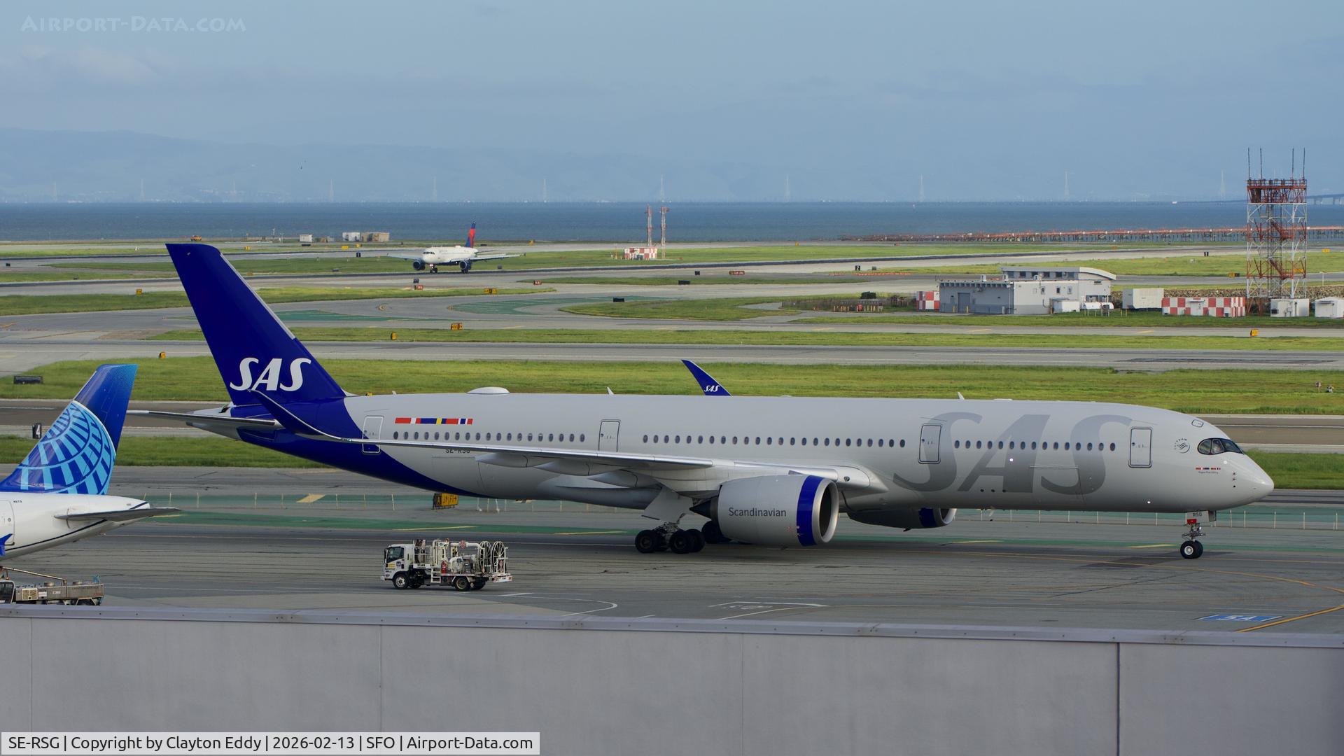 SE-RSG, 2025 Airbus A350-941 C/N 764, SFO 2026