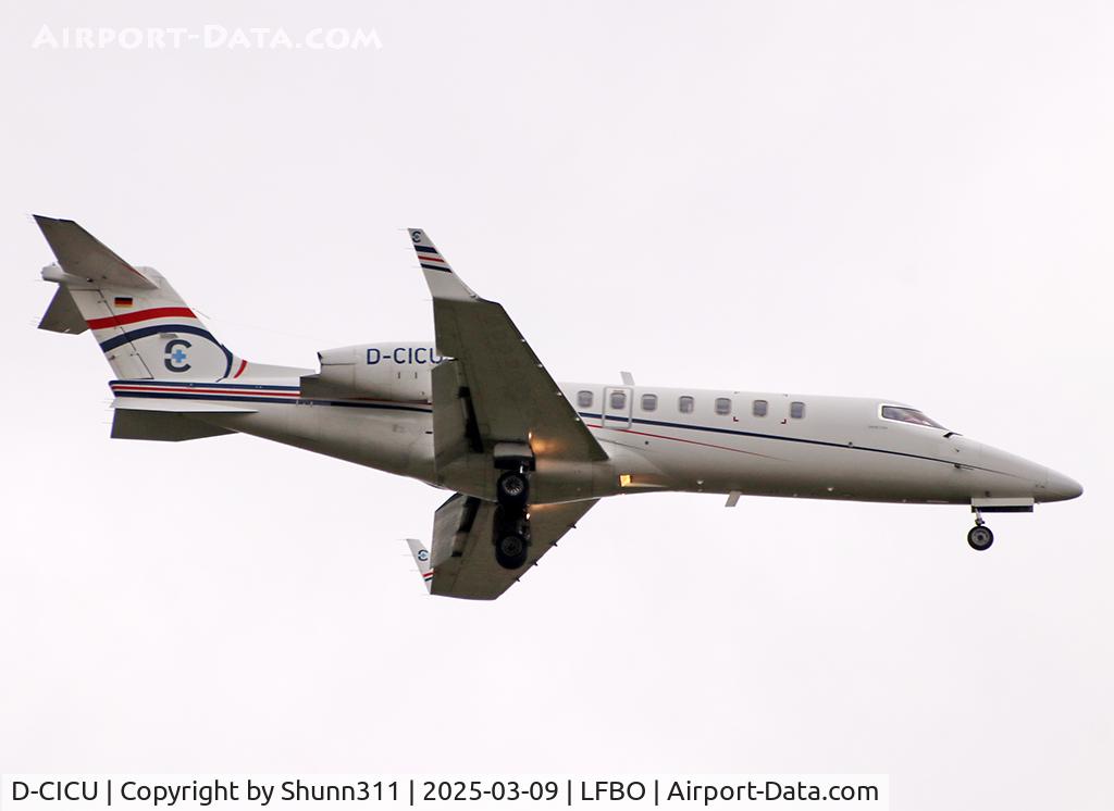 D-CICU, Bombardier Learjet 45 C/N r45-181, Landing rwy 32L