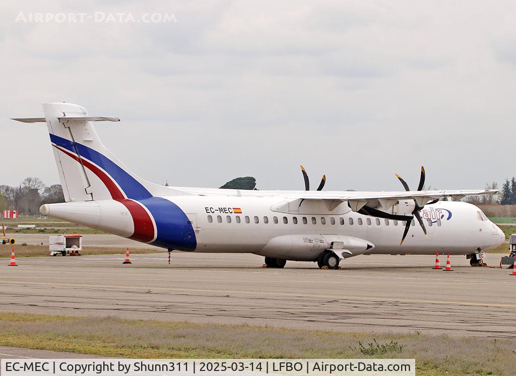 EC-MEC, 1999 ATR 72-212A C/N 595, Parked at the Cargo area...