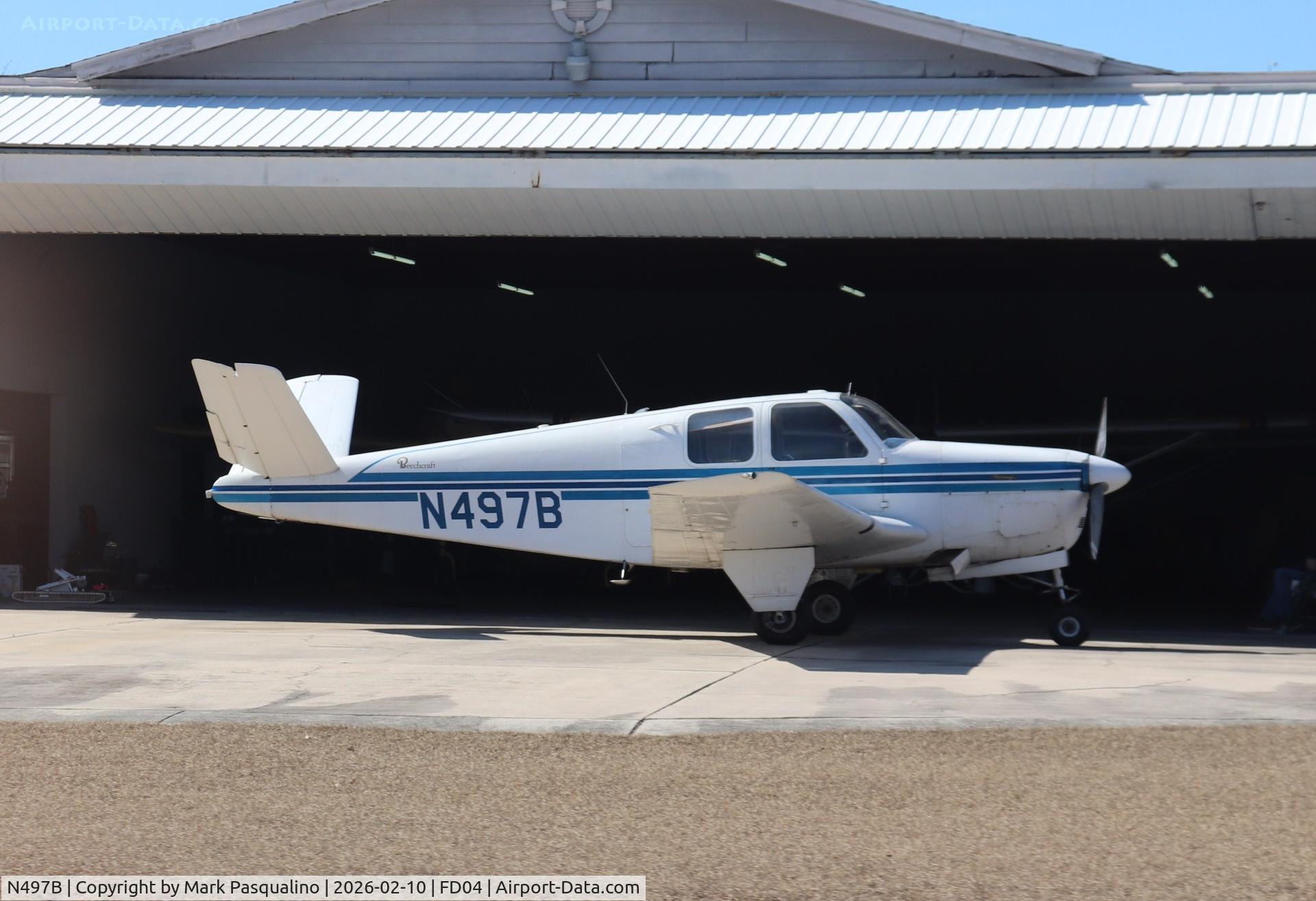 N497B, 1948 Beech A35 Bonanza C/N D-1518, Beech A35