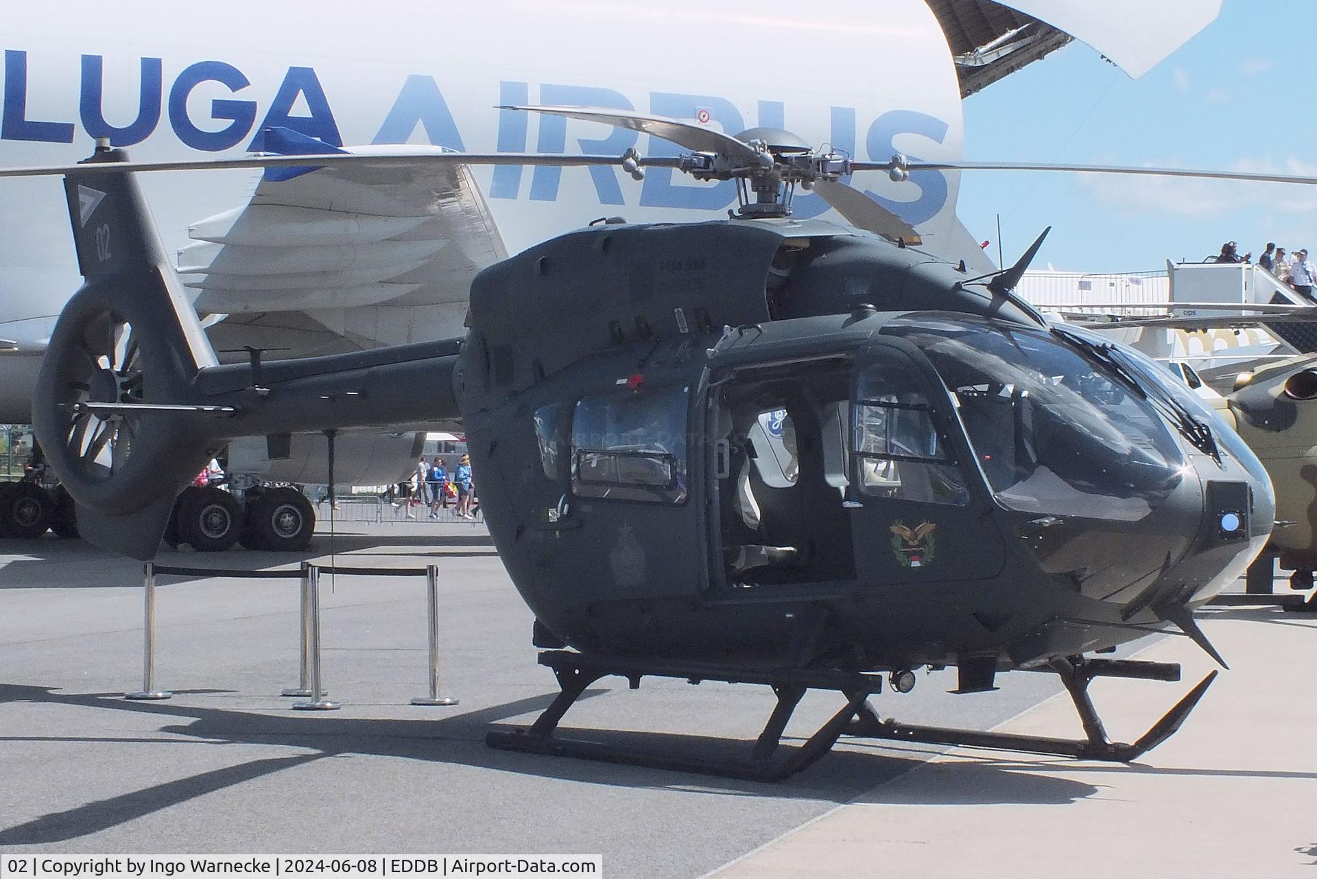 02, 2019 Airbus Helicopters H-145M C/N 20266, Airbus Helicopters H145M of the Hungarian Armed Forces at ILA 2024, Berlin