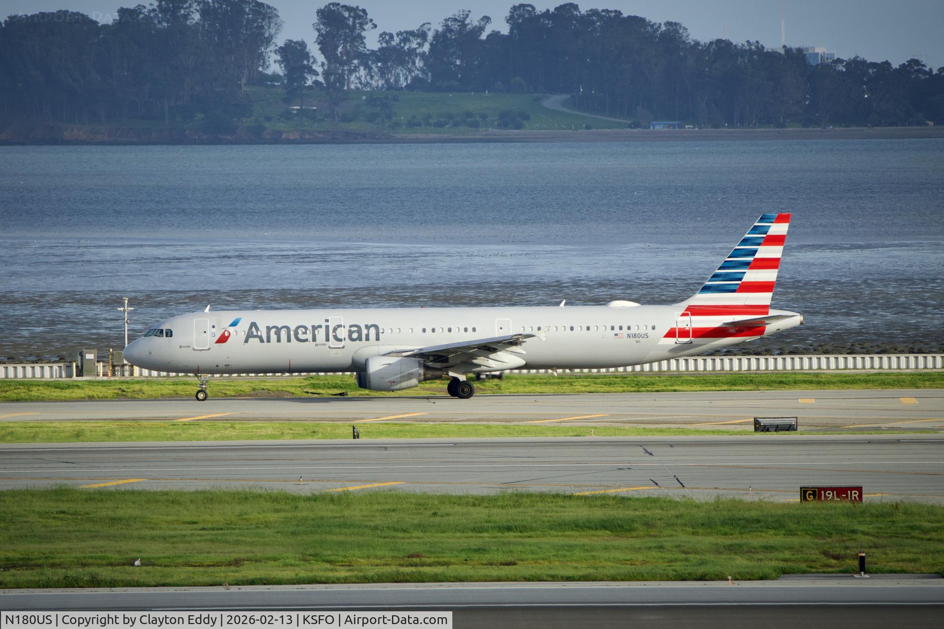 N180US, 2001 Airbus A321-211 C/N 1525, SFO 2026