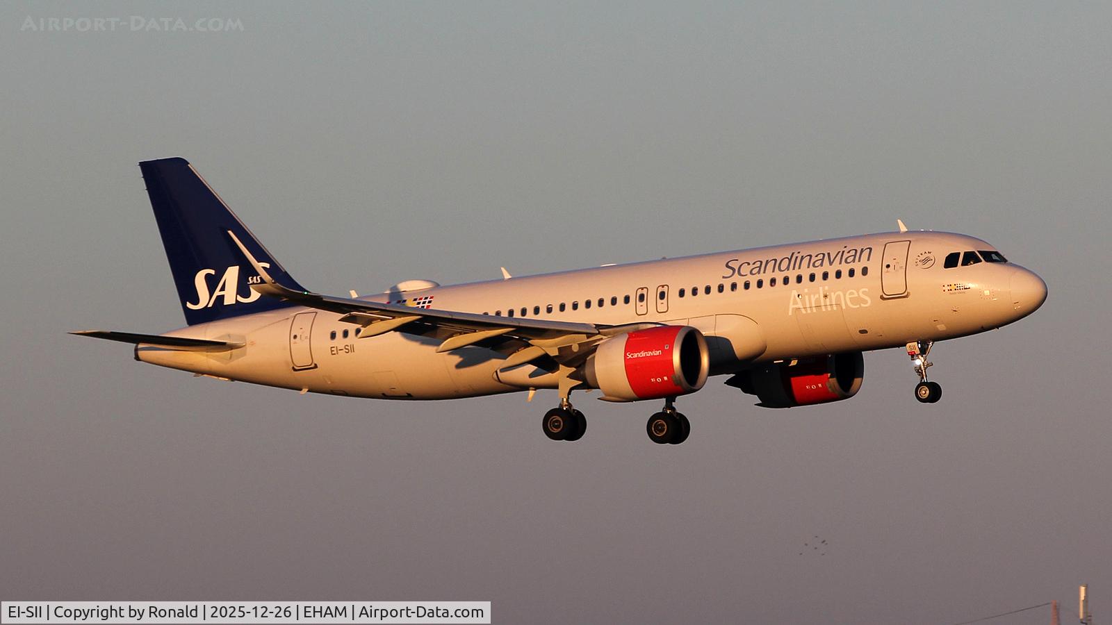 EI-SII, 2018 Airbus A320-251N C/N 8566, at eham