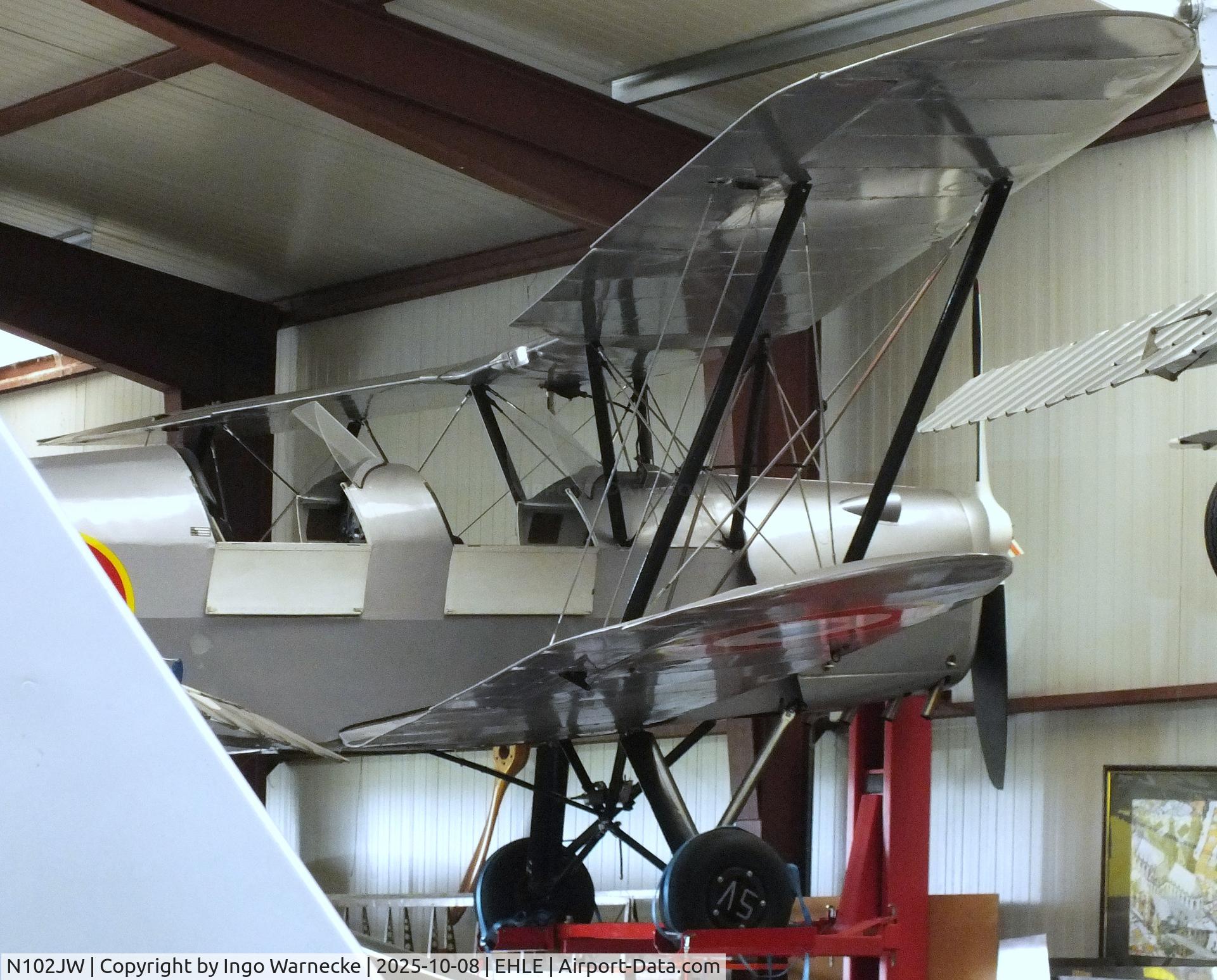 N102JW, 1947 Stampe-Vertongen SV-4C Replica C/N T67283, Stampe-Vertongen SV-4C at the Stichting Vroege Vogels / Early Birds Foundation at Lelystad airport