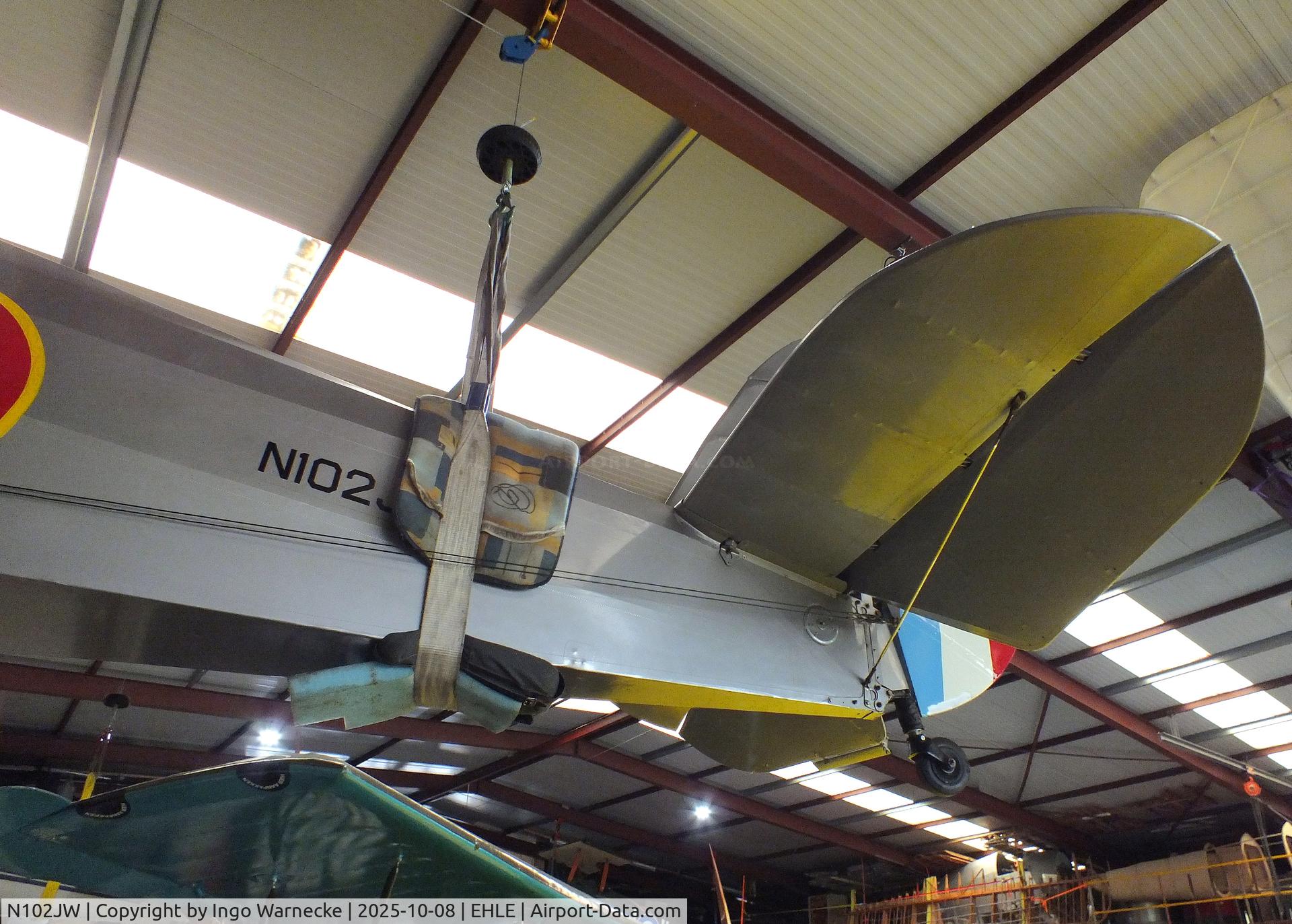 N102JW, 1947 Stampe-Vertongen SV-4C Replica C/N T67283, Stampe-Vertongen SV-4C at the Stichting Vroege Vogels / Early Birds Foundation at Lelystad airport