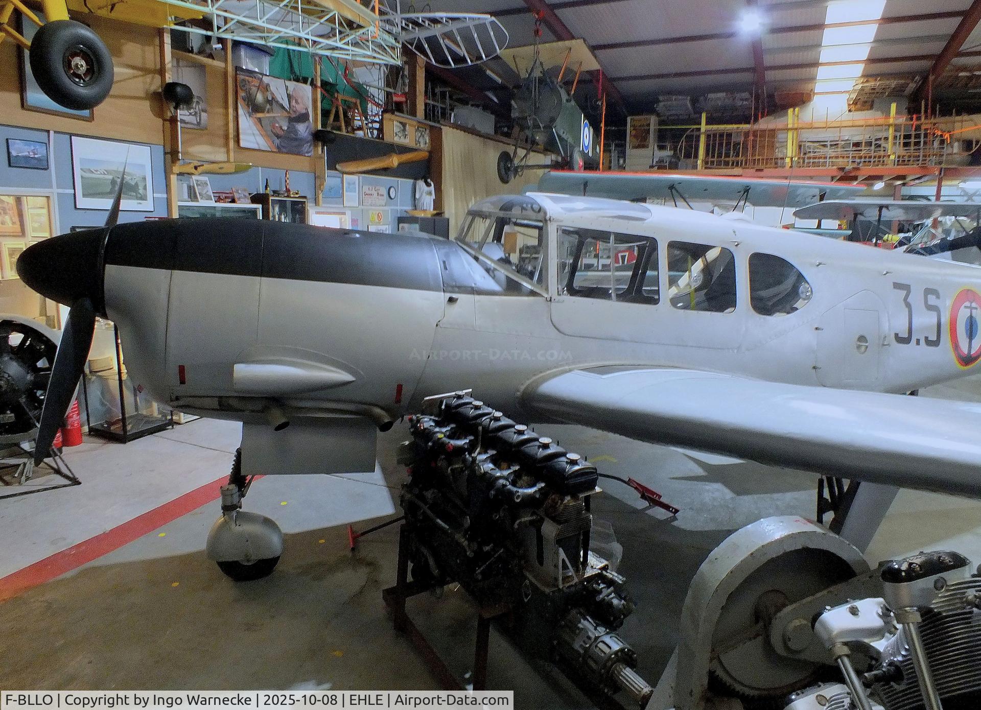F-BLLO, Nord 1101 Noralpha C/N 179, Nord N.1101 Noralpha at the Stichting Vroege Vogels / Early Birds Foundation at Lelystad airport