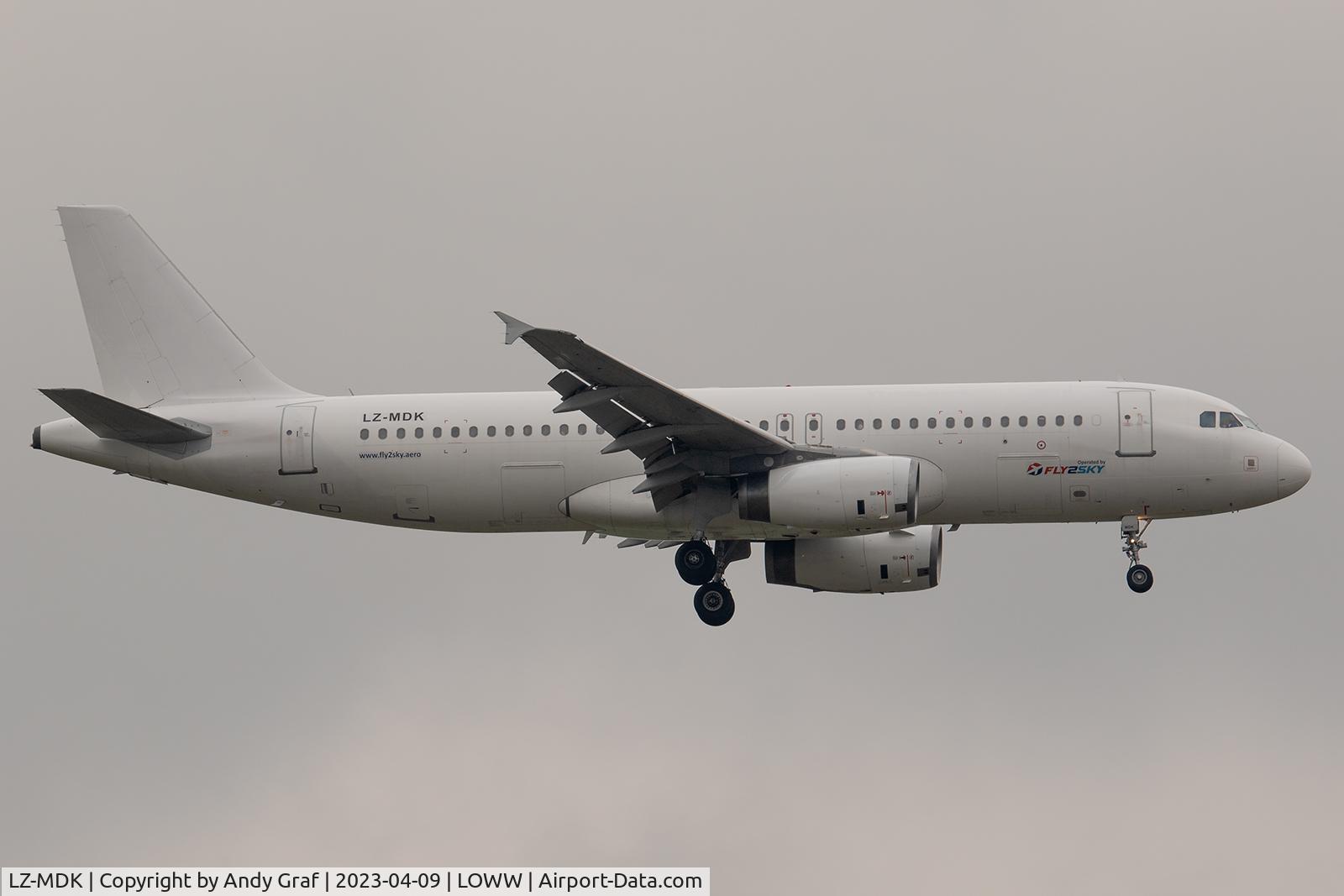 LZ-MDK, 2001 Airbus A320-232 C/N 1422, Fly2Sky A320